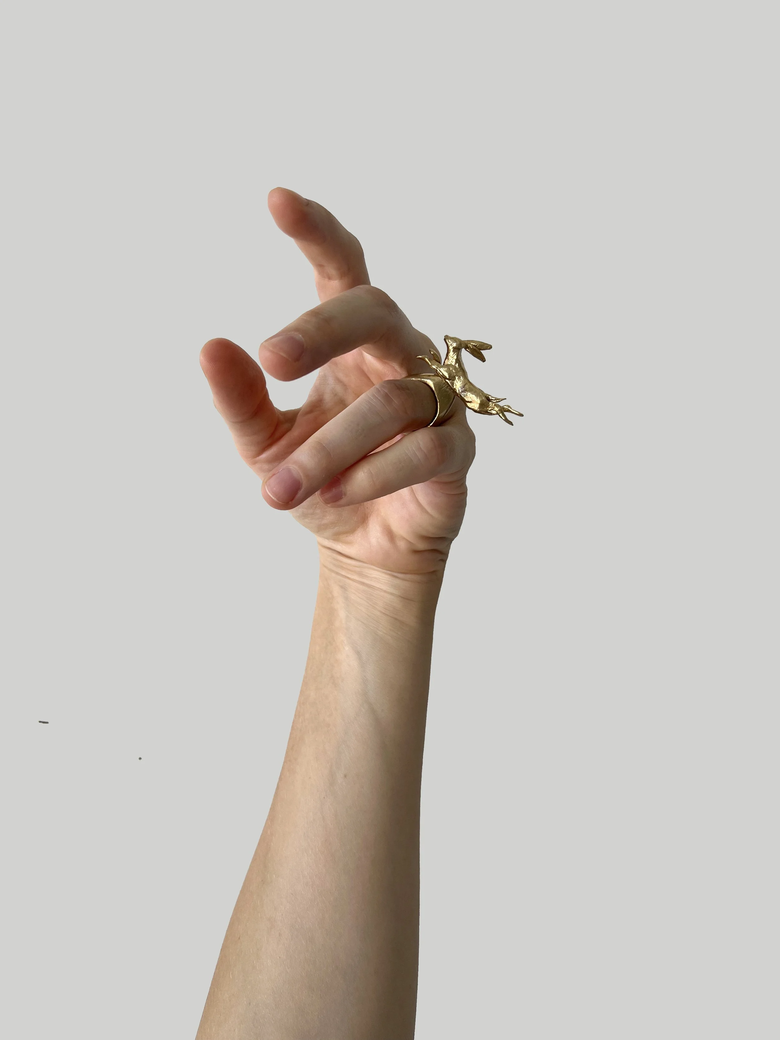 Leaping Hare Ring