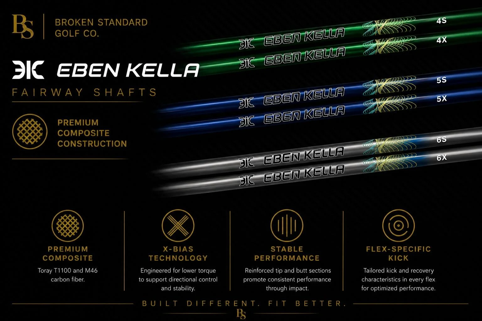 Eben Kella Fairway Wood Shaft