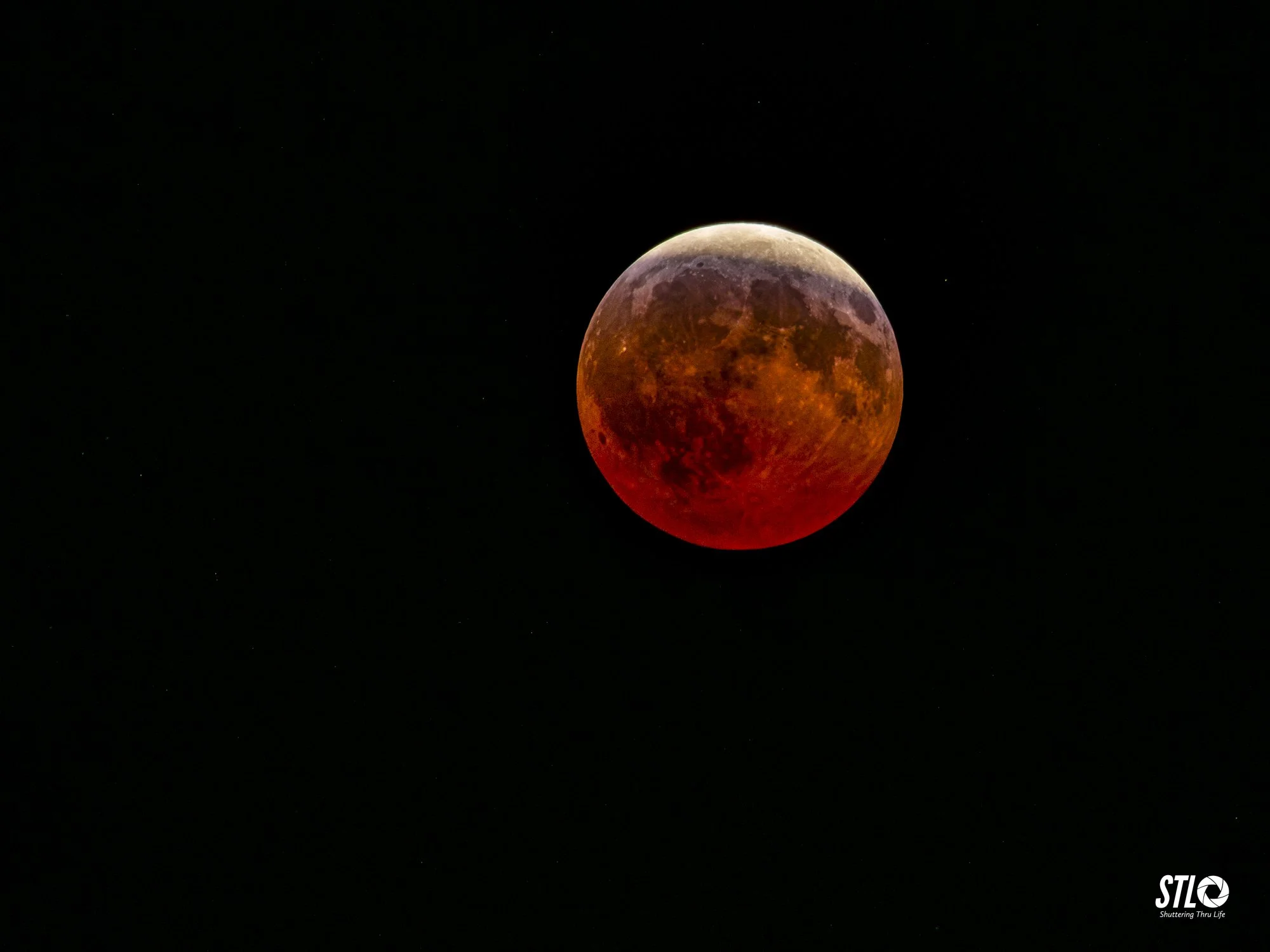 when the moon slipped into shadow