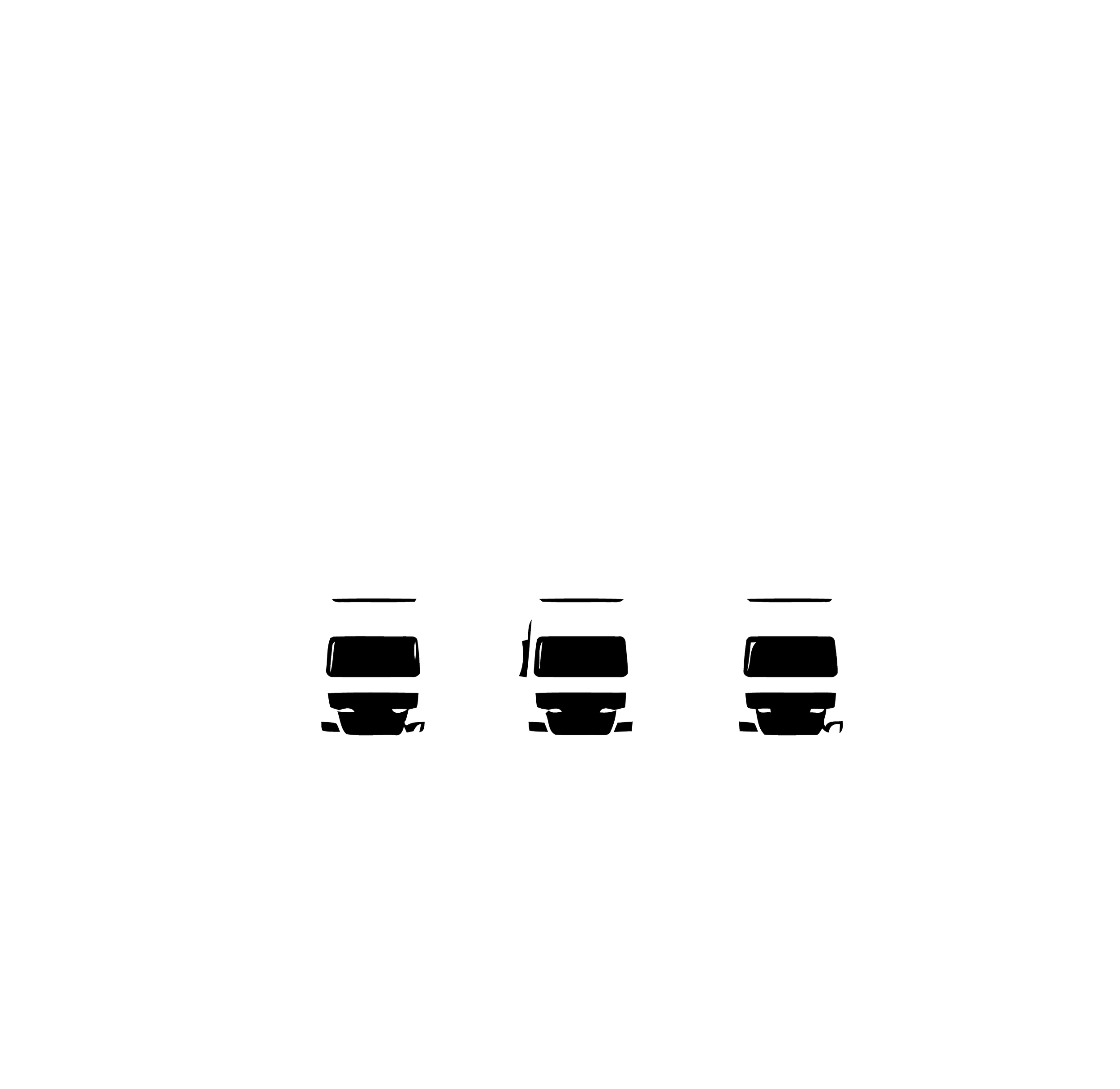 Outline drawing of a house with a snowflake symbol on the roof, symbolizing winter or cold weather.