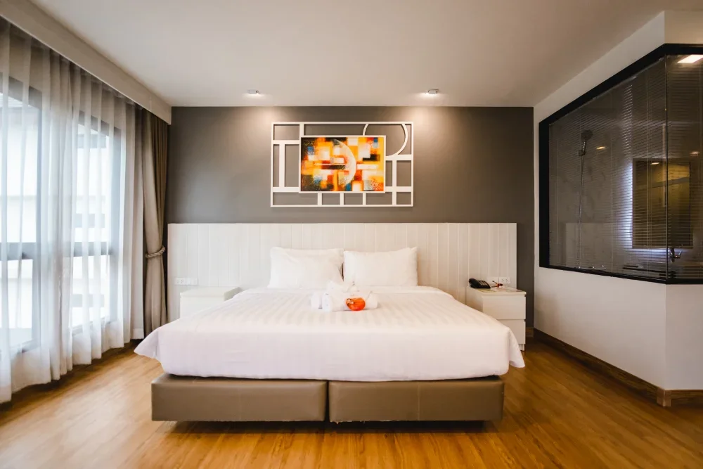 We offer some of the biggest rooms in chiang mai