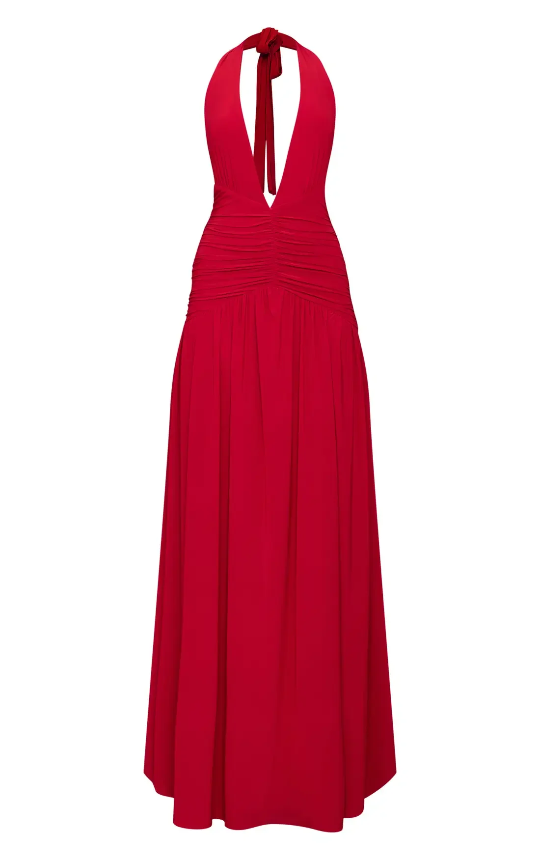 Double Layer Slinky Ruched Maxi size 8