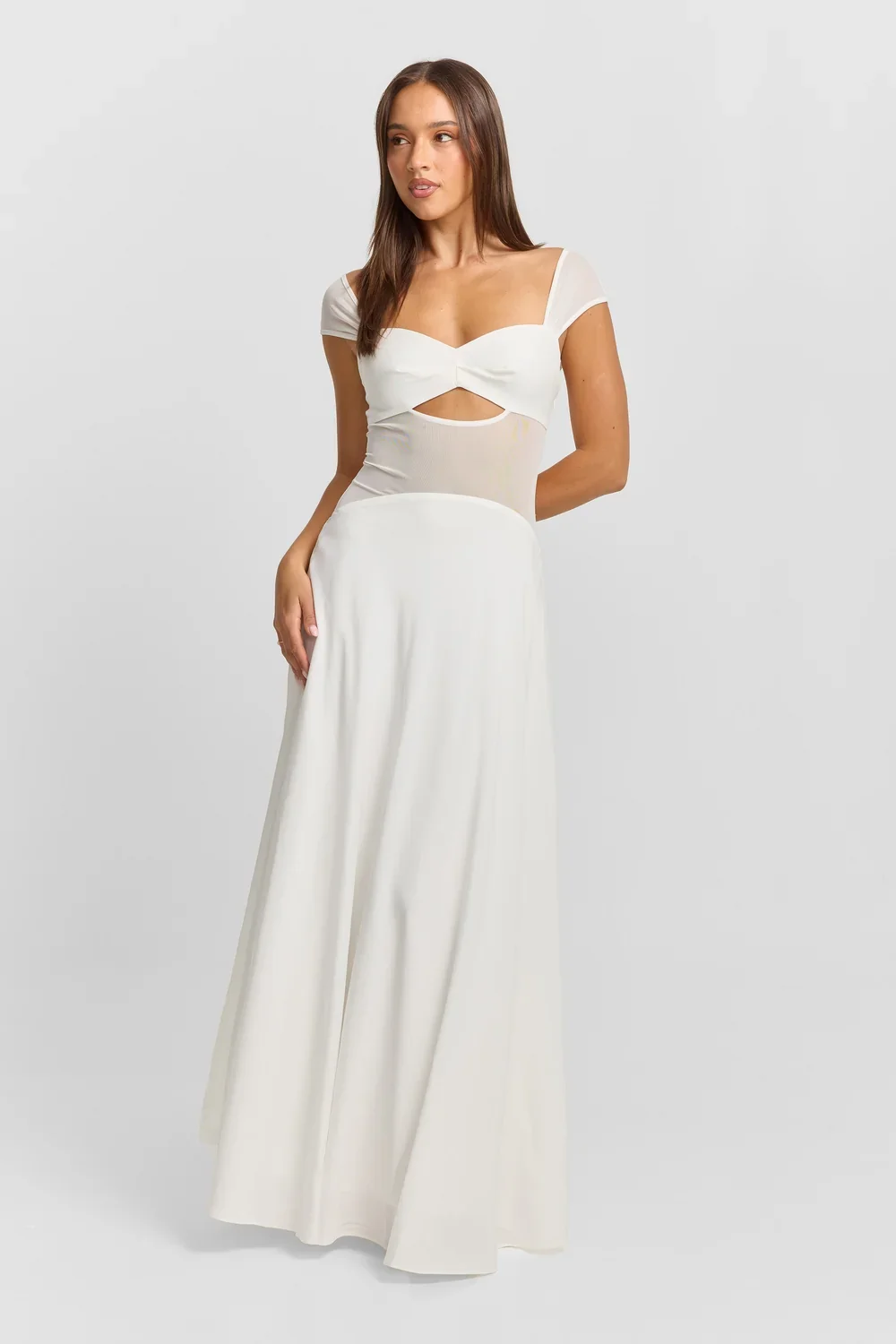 Anastasia Maxi Dress White size 10