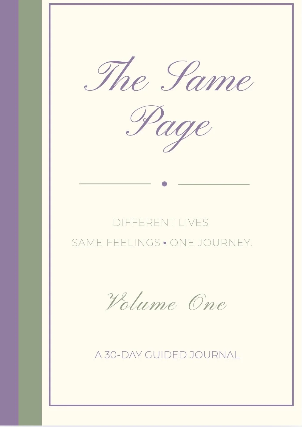 The Same Page - A 30-Day Guided Journal