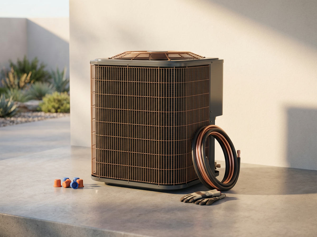 Outdoor AC Condenser