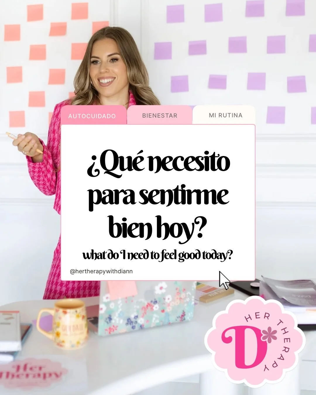 &iquest;Qu&eacute; necesito para sentirme bien hoy?

Es una pregunta f&aacute;cil&hellip; hasta que te la haces a ti misma. Sabes exactamente lo que necesitan tus hijos, tu pareja, tu trabajo. Pero cuando te toca a ti, la mente se queda en blanco.

I
