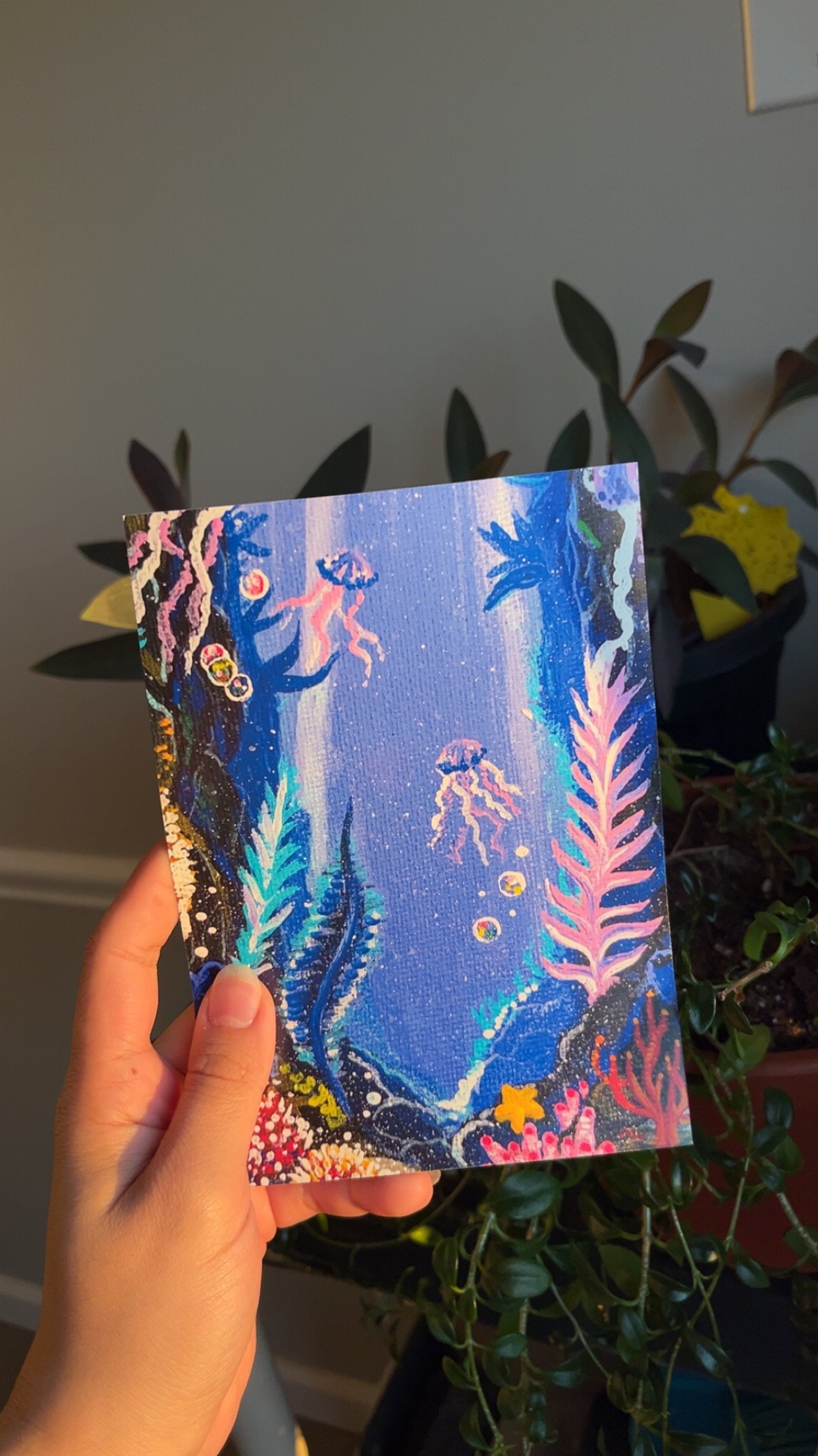 Print- 5x7 Deep see menagerie
