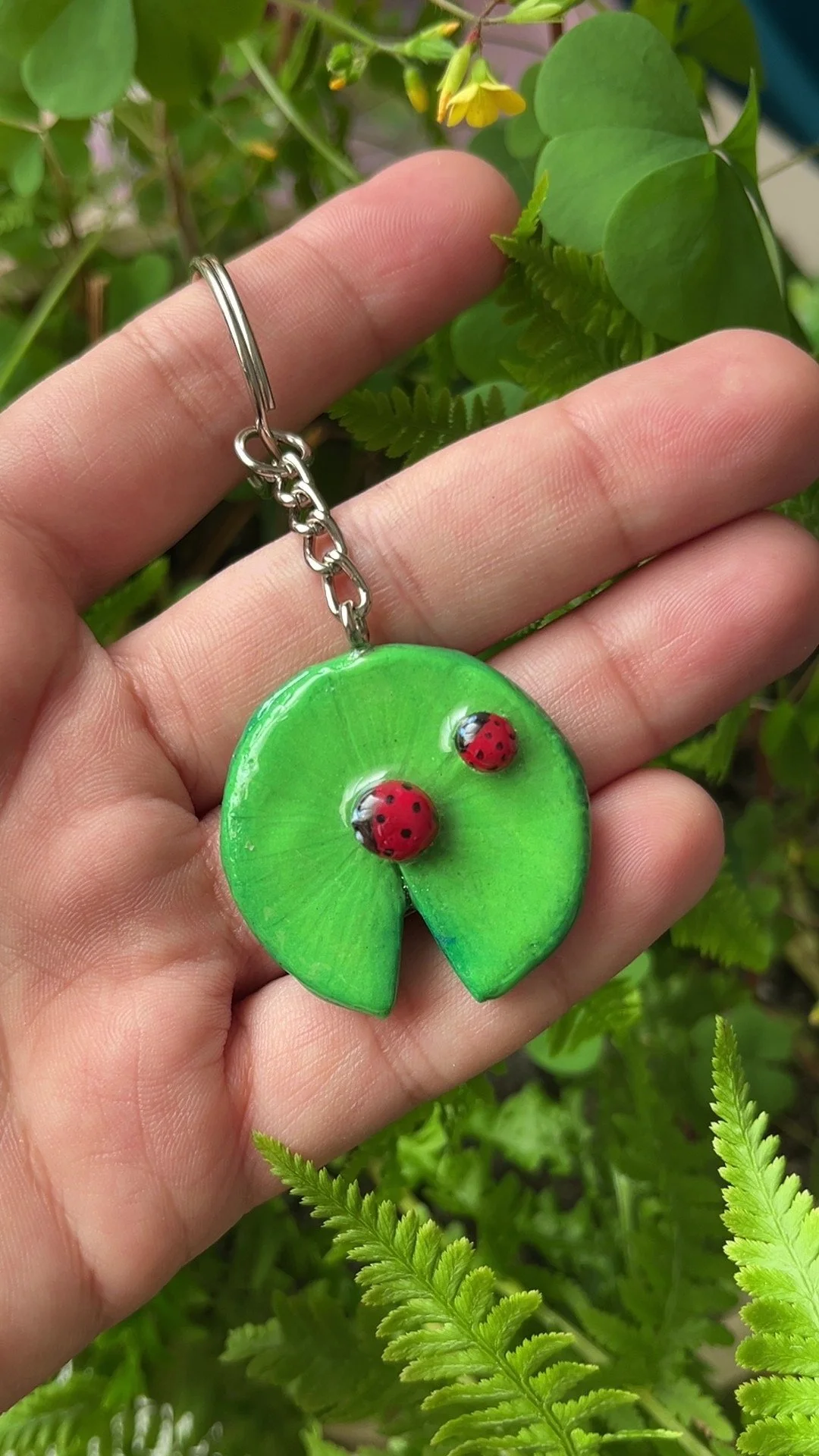 Ladybug keychain