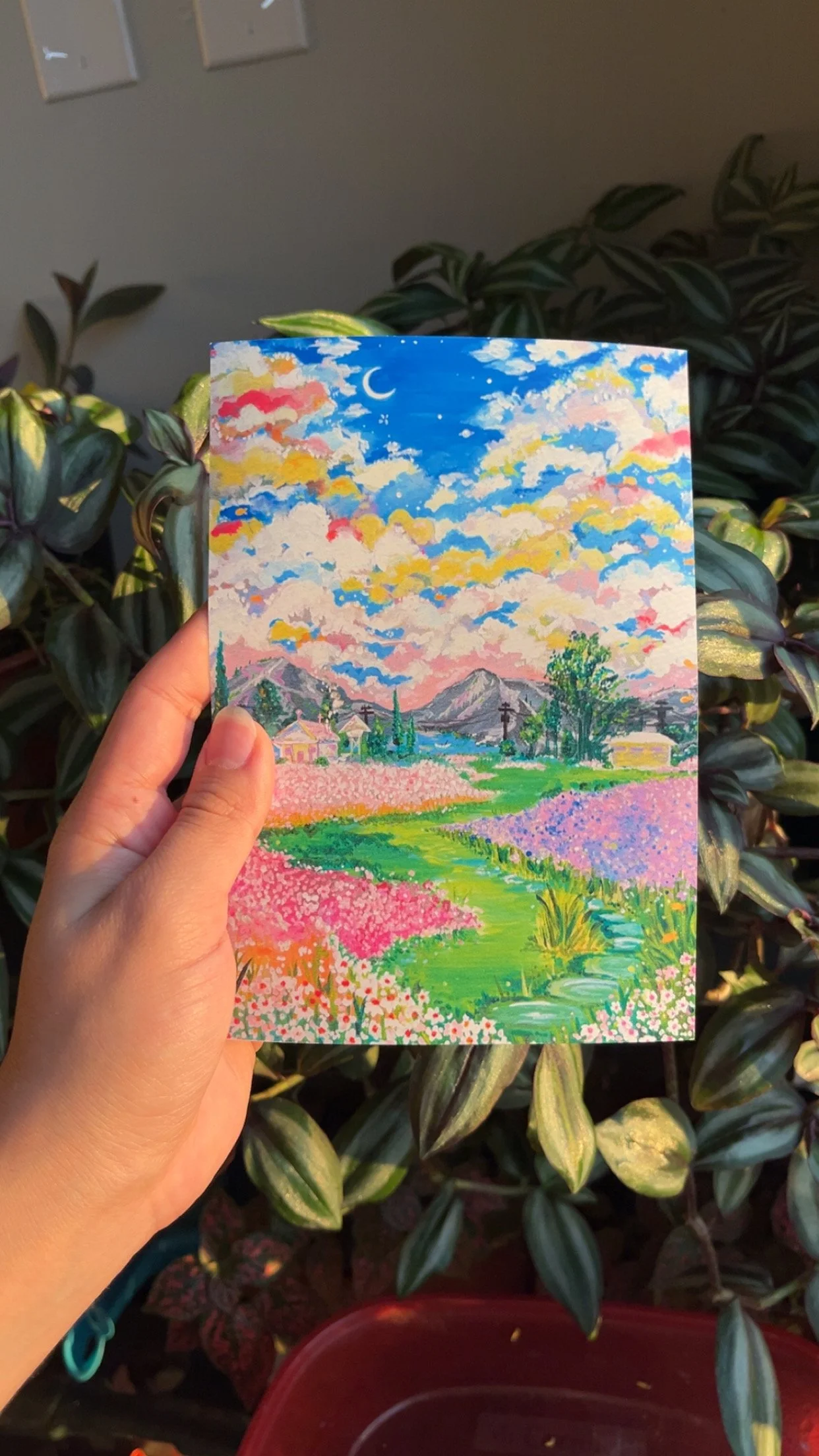Print- 5x7 Candied landscape