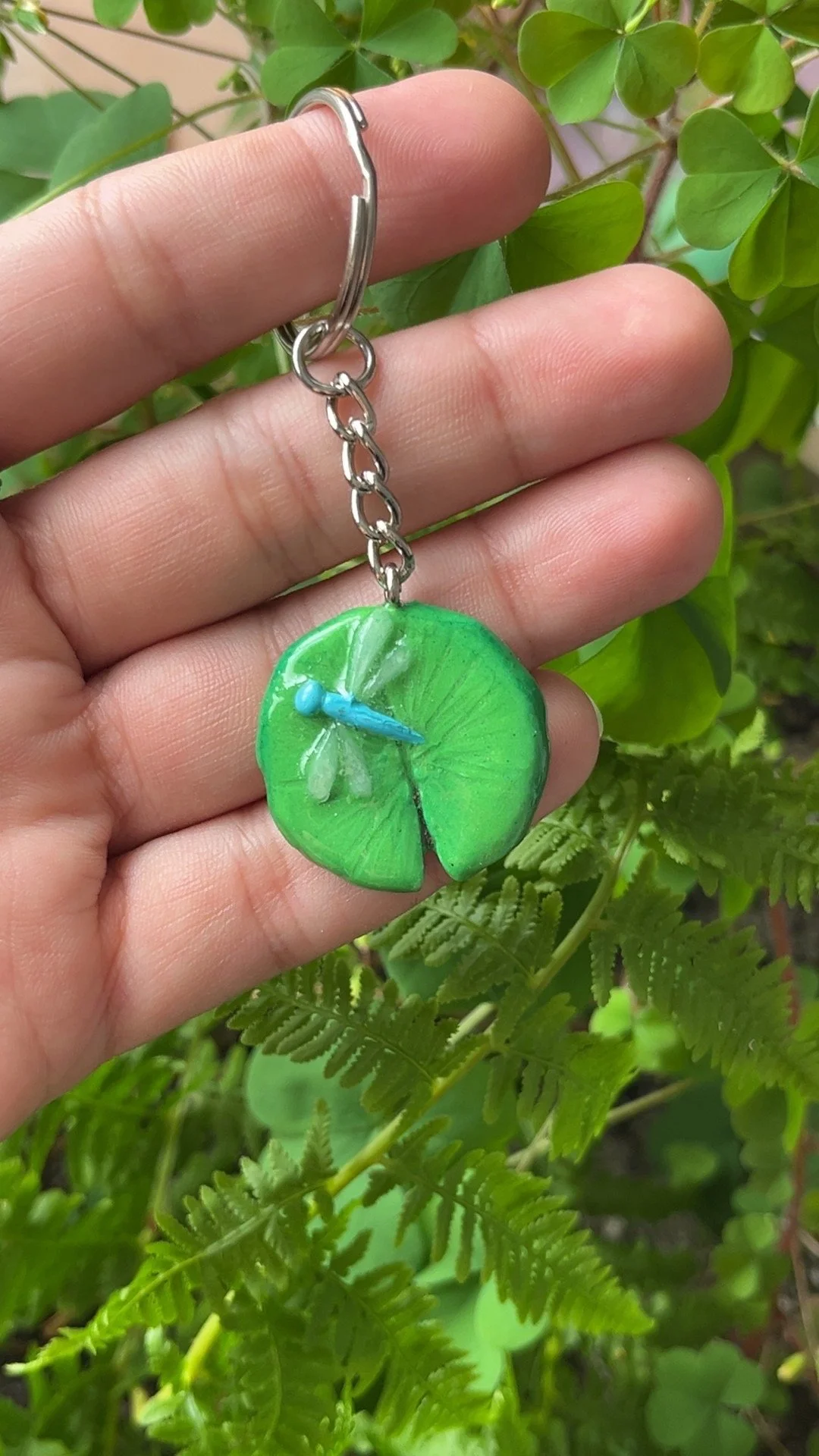 Dragonfly keychain