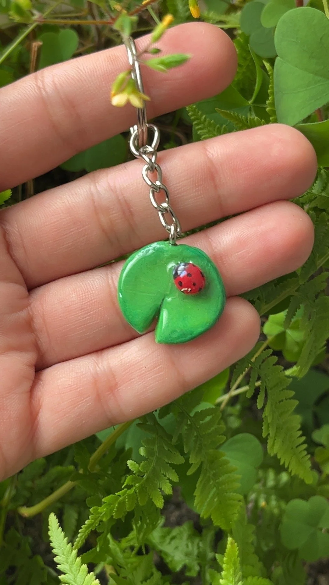 Ladybug keychain