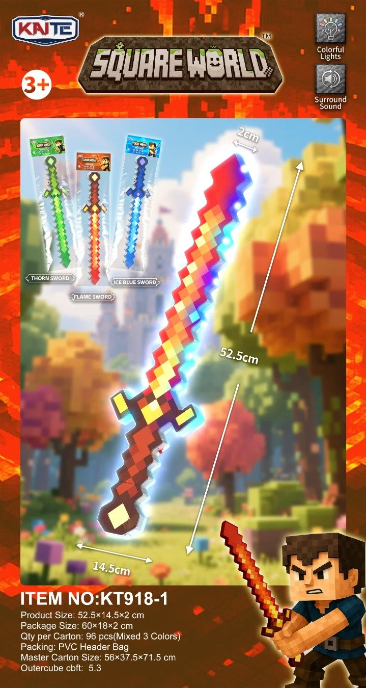 Minecraft Themed Knife