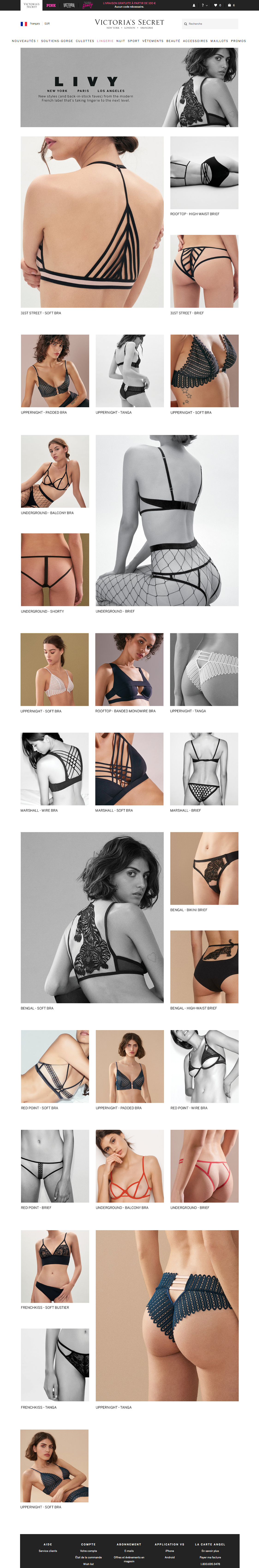 Collection of images showcasing lingerie and underwear designs, including lace, strappy, and mesh styles, modeled by women in various poses.