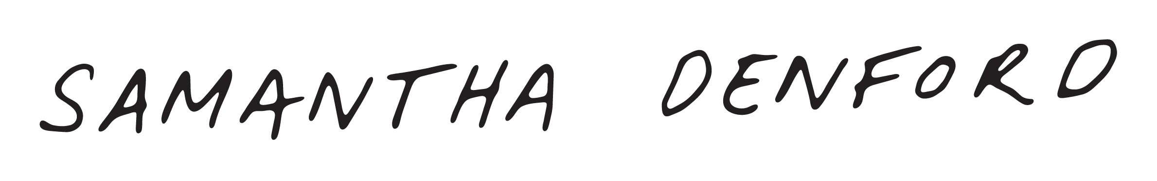 Signature of Samantha Denford in black ink
