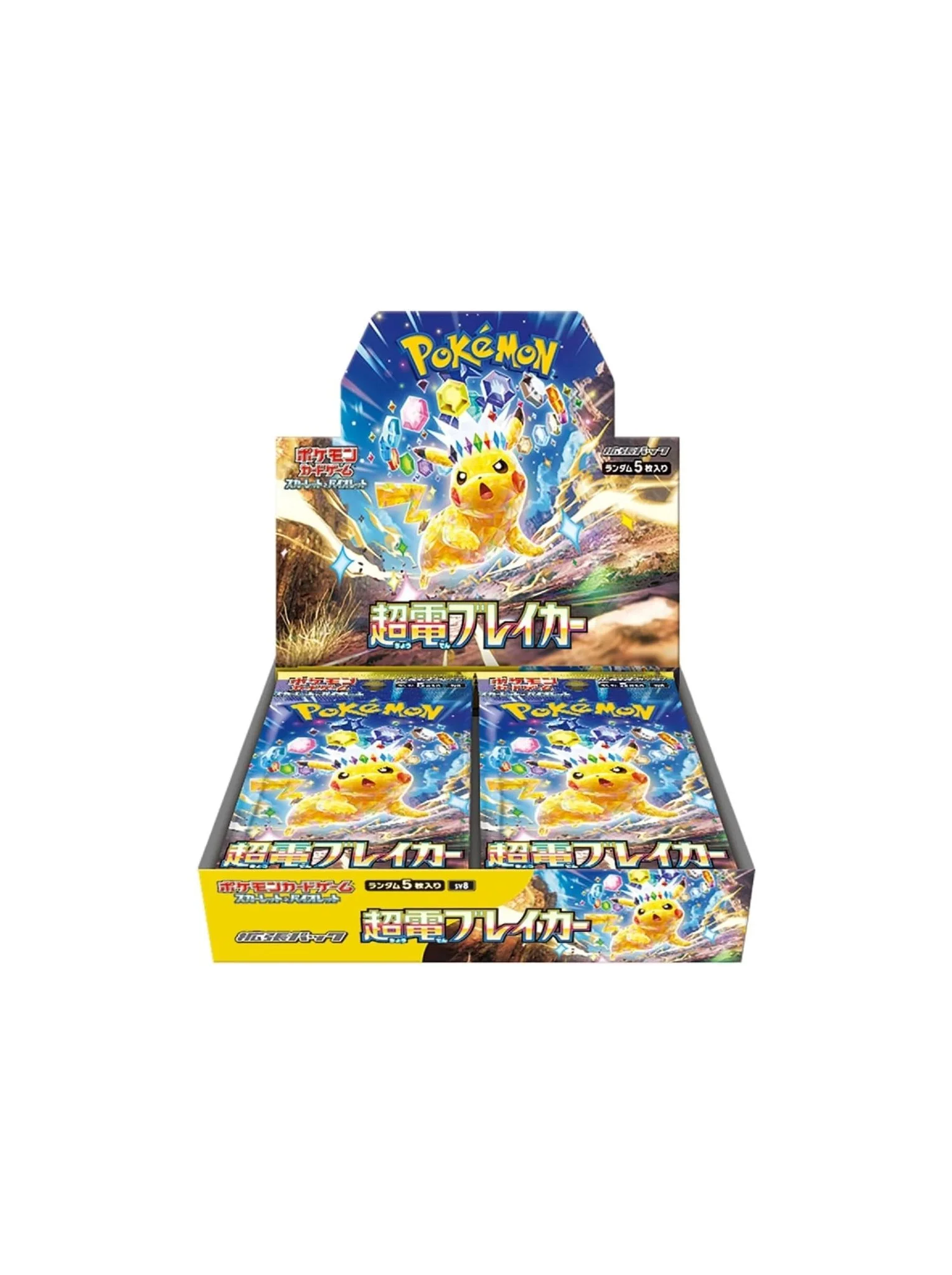 Pokémon TCG Super Electric Breaker SV8 Japanese Booster box.webp