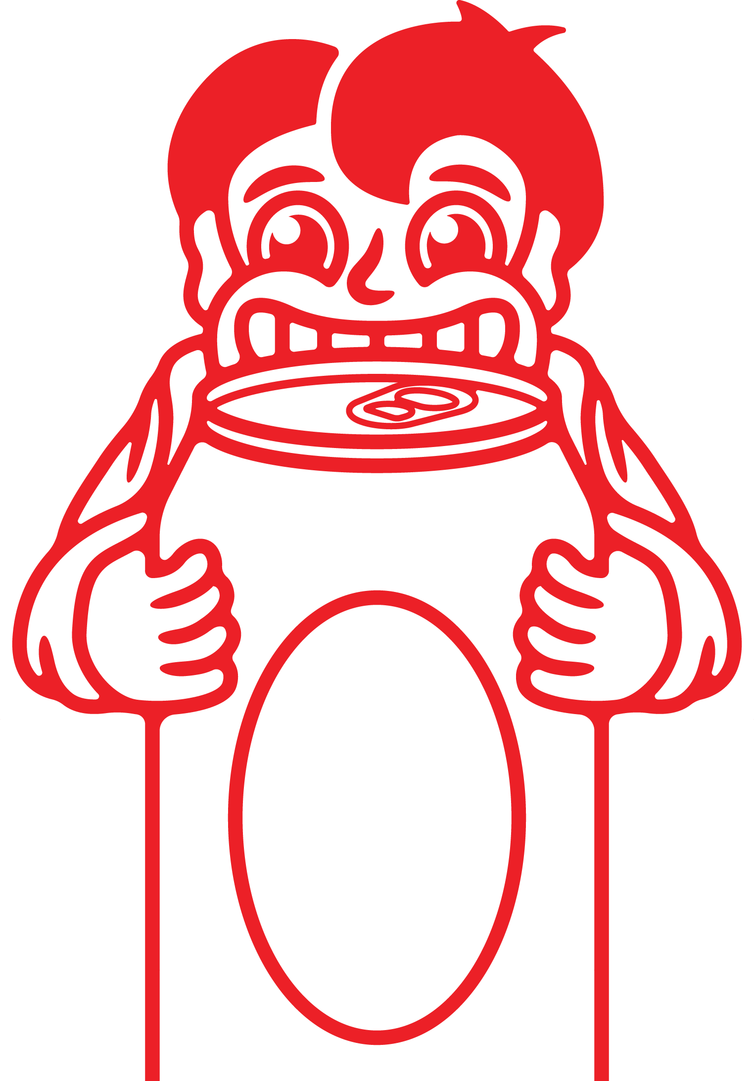 Lil Smithy holding a beer can