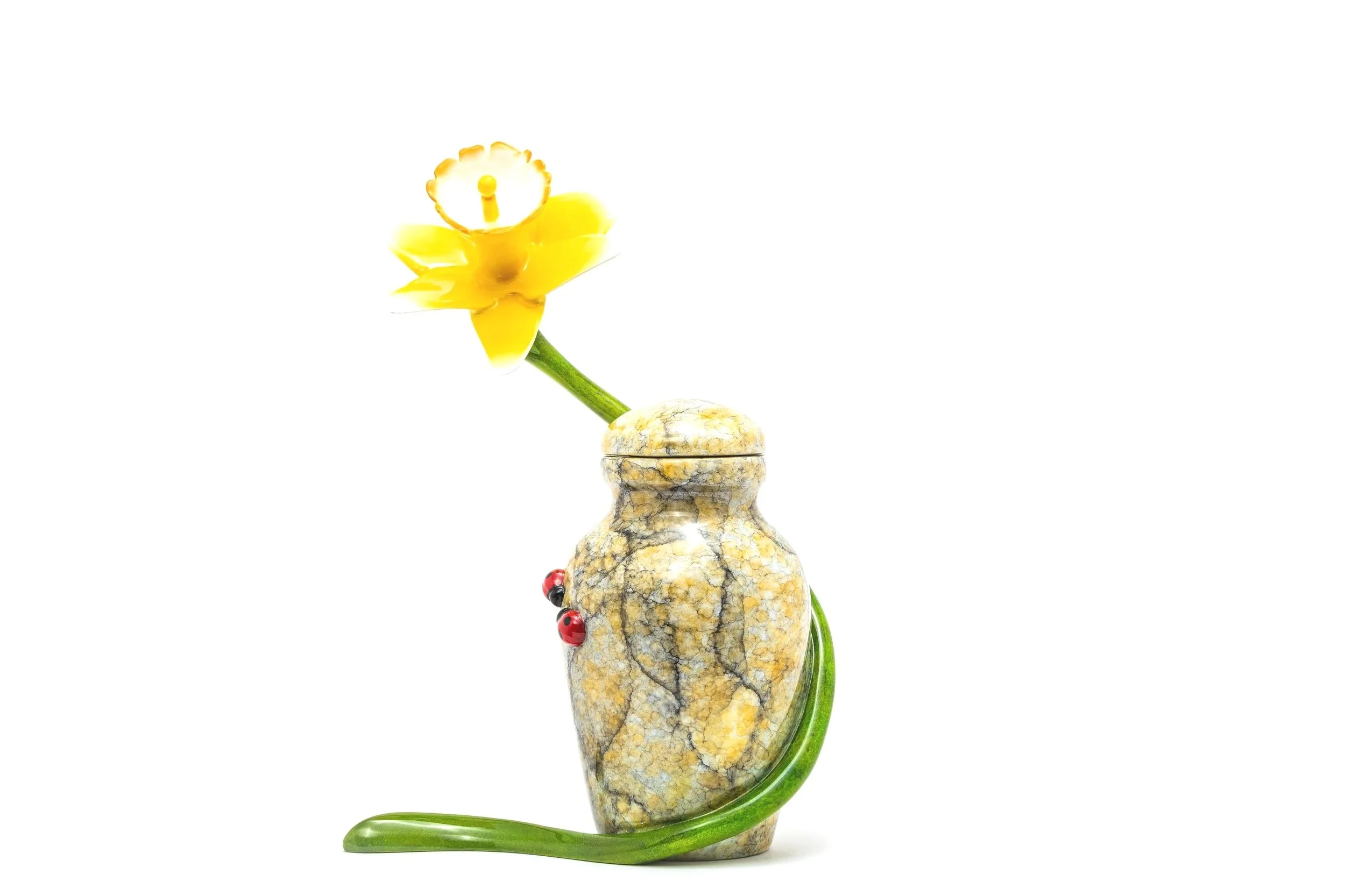 Daffodil Bronze Urn