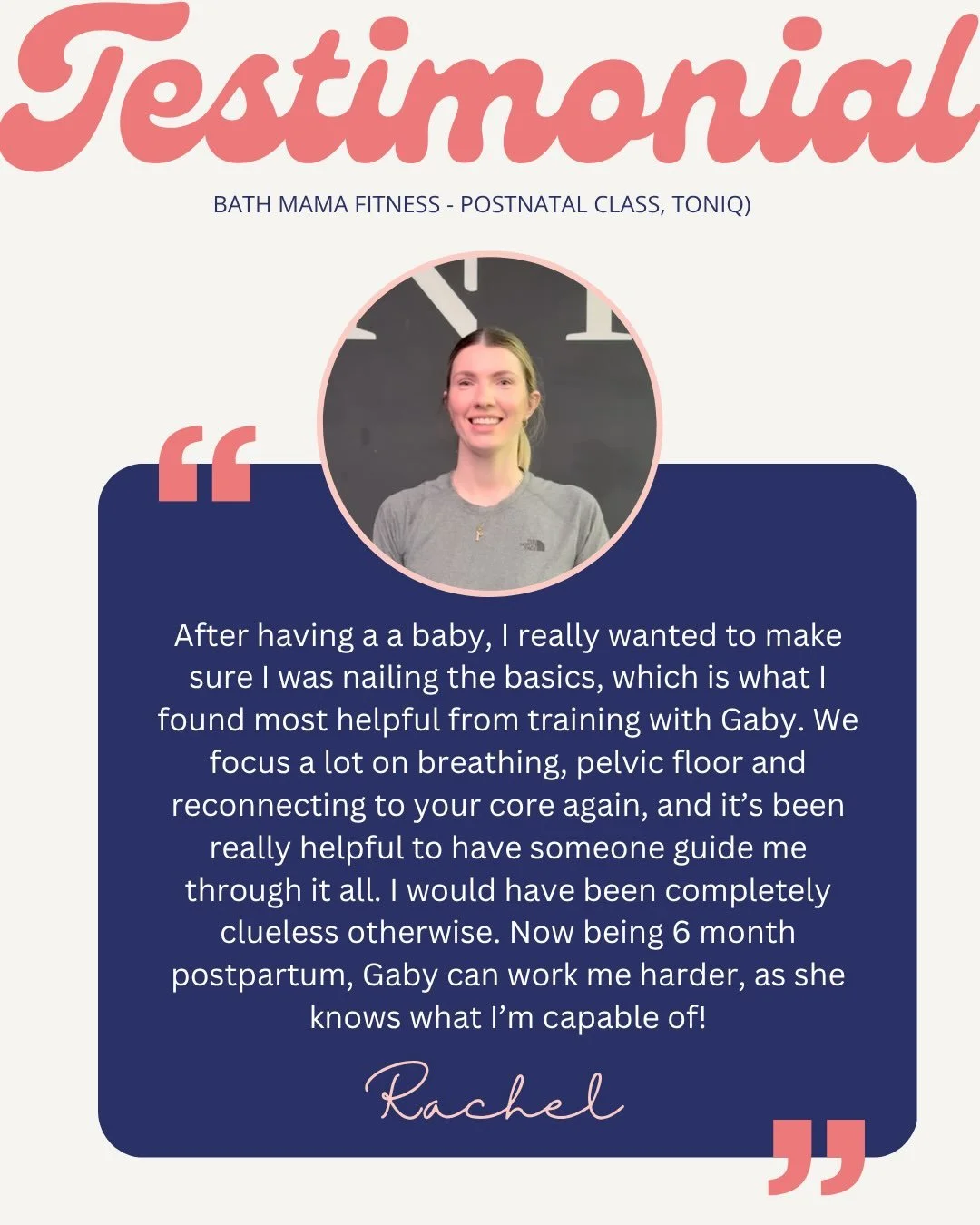 Real mums. Real recovery. Real results 🧡

These are the words from a couple of mamas who trained with me at Toniq, before I went on mat leave. Now I&rsquo;m back, bringing the classes with me. 

Starting next week (so excited!) - link in bio to book