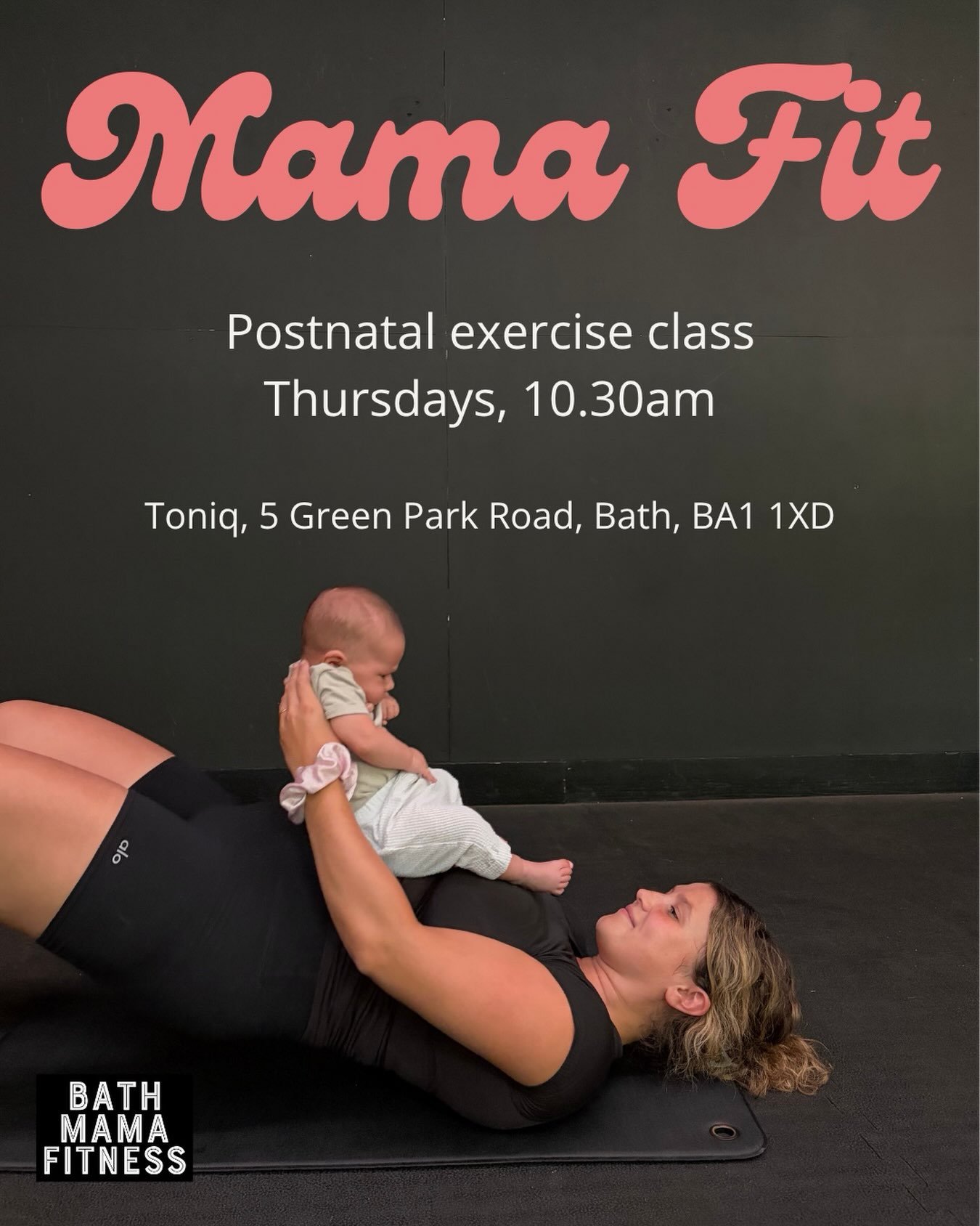Mama Fit is almost here.

Tomorrow we launch our brand new postnatal gym class at @toniqlife - and I could not be more excited to get this one started.

Mama Fit is everything you love about Bath Mama Fitness, taken up a notch. More kit, more space, 