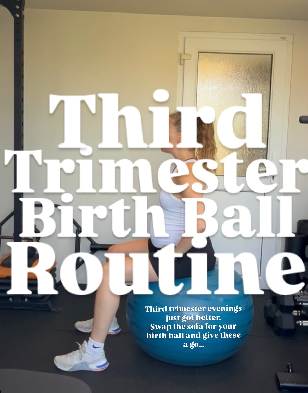 Third trimester and struggling to get comfortable on your sofa in the evenings? It&rsquo;s time to put down the remote and grab your birth ball. 

Towards the end of my third trimester, I spent most evenings on mine - bouncing, stretching and doing a