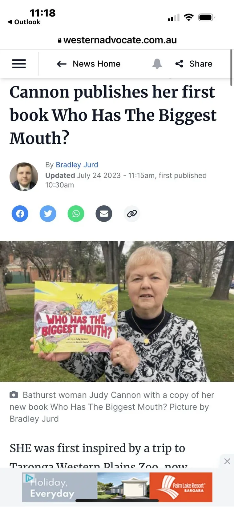 A local story reaching young readers