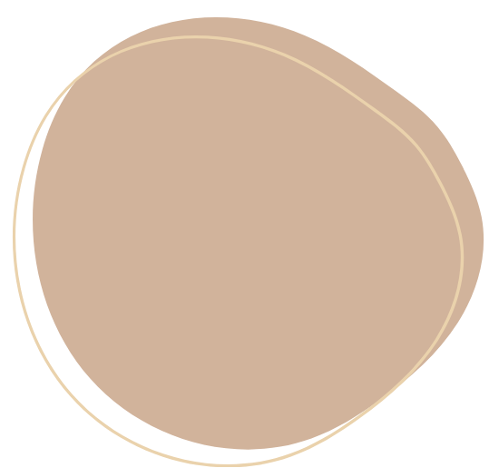 A beige-colored, irregularly shaped object with thin, light-colored lines on top of it.