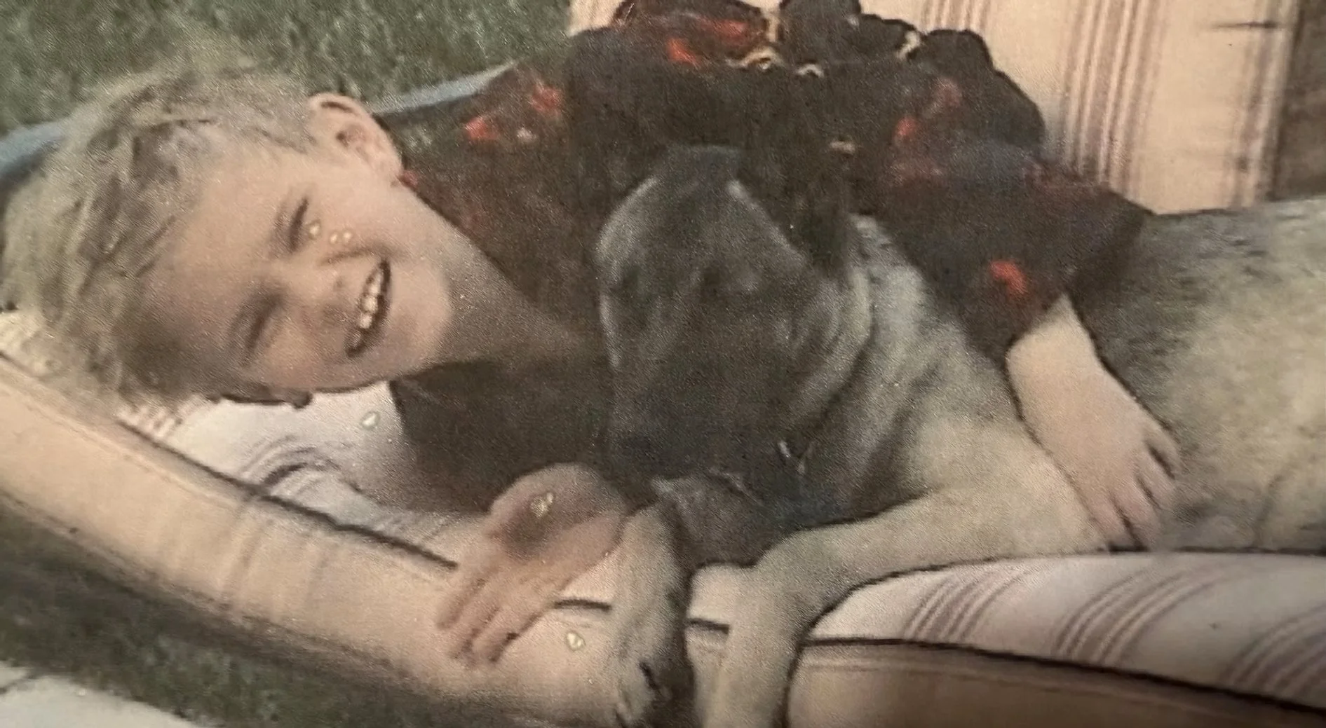 Co-Owner Danny, and family dog Mattie.