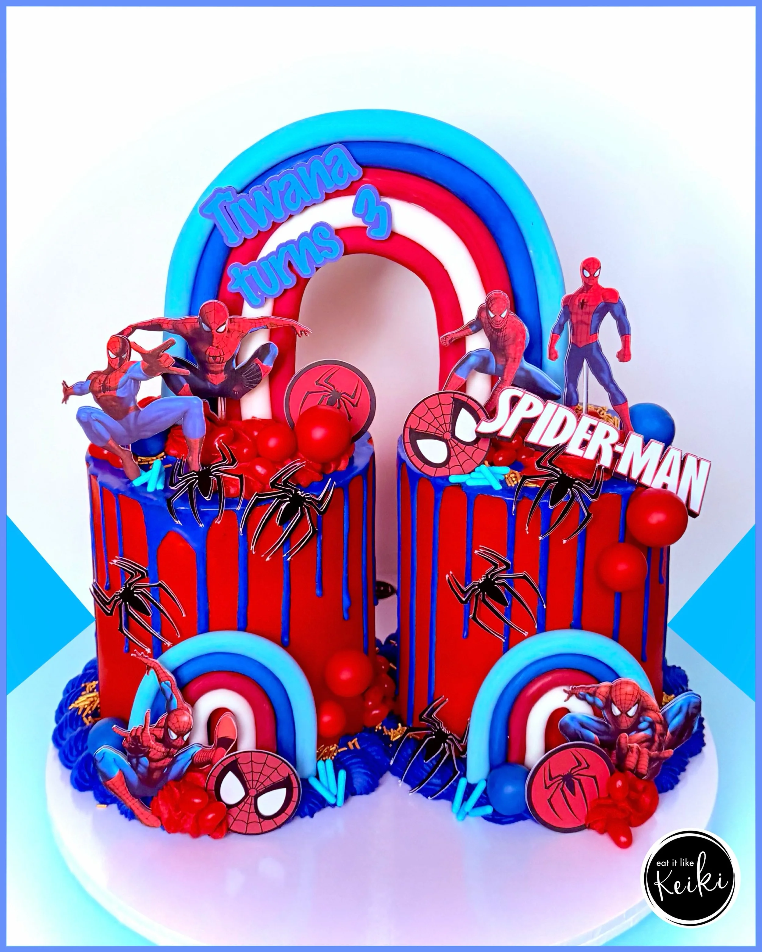 It&rsquo;s a Spiderman rainbow!! Love it 😍😍