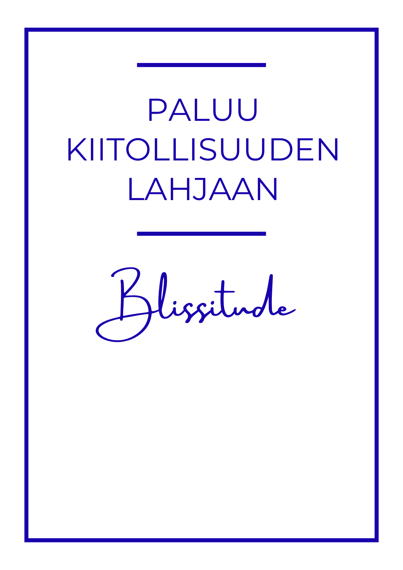 Paluu kiitollisuuden lahjaan, osa 1