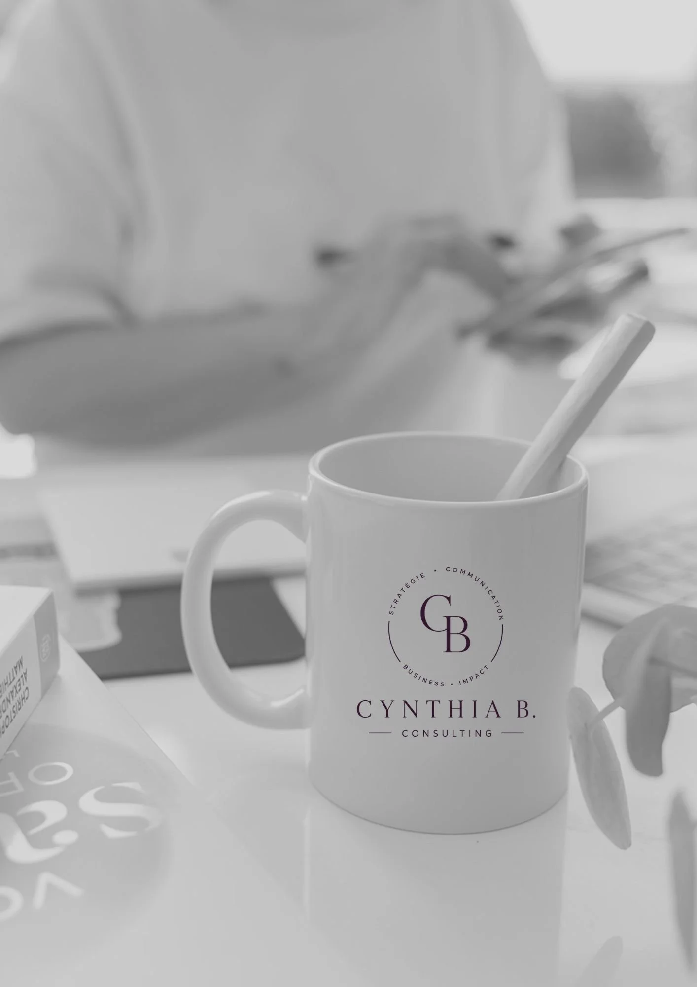 Cynthia Bourgery, consultante en communication à Nyon, entre Genève et Lausanne, Suisse