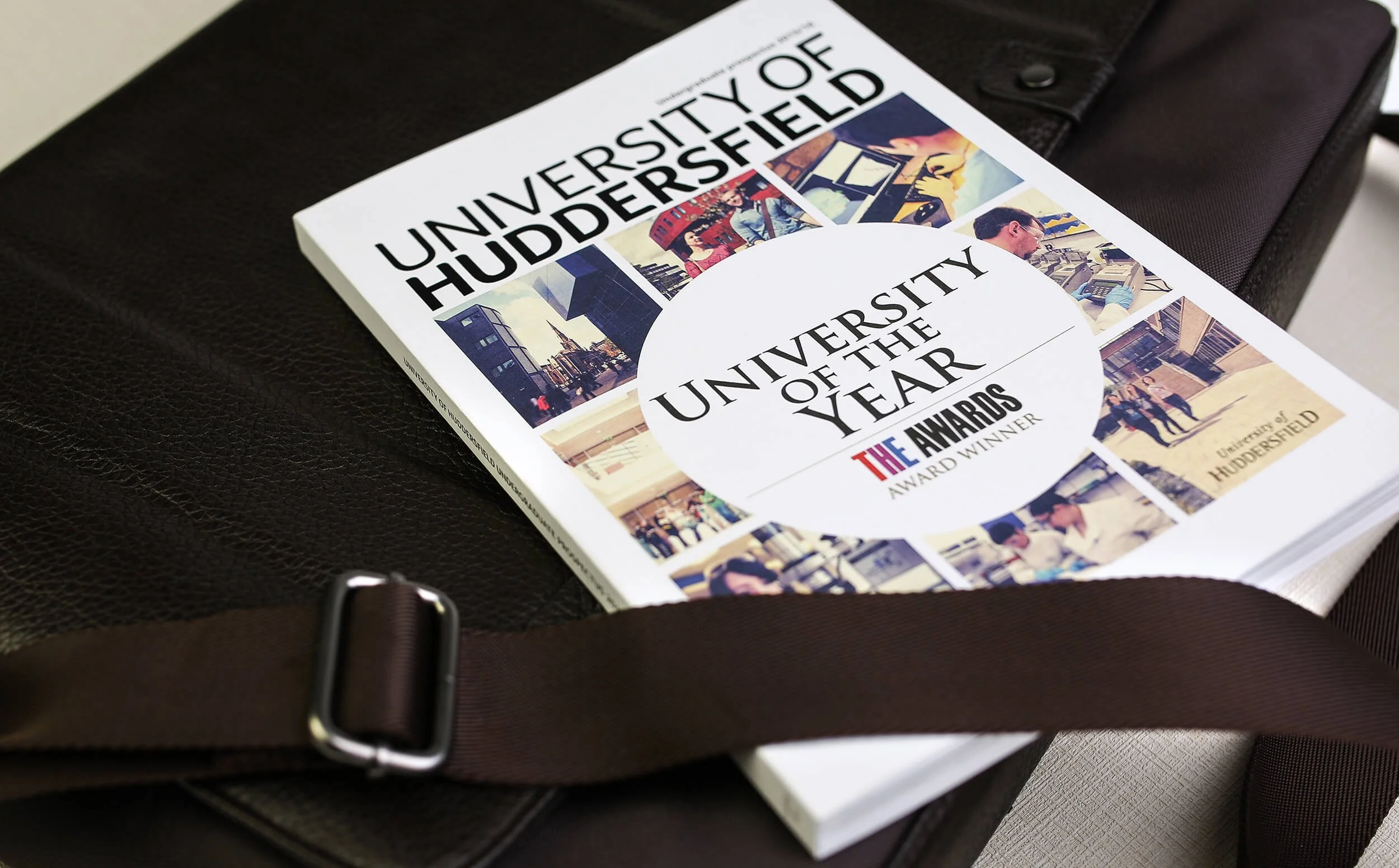 UG cover featuring 9 images of the uni