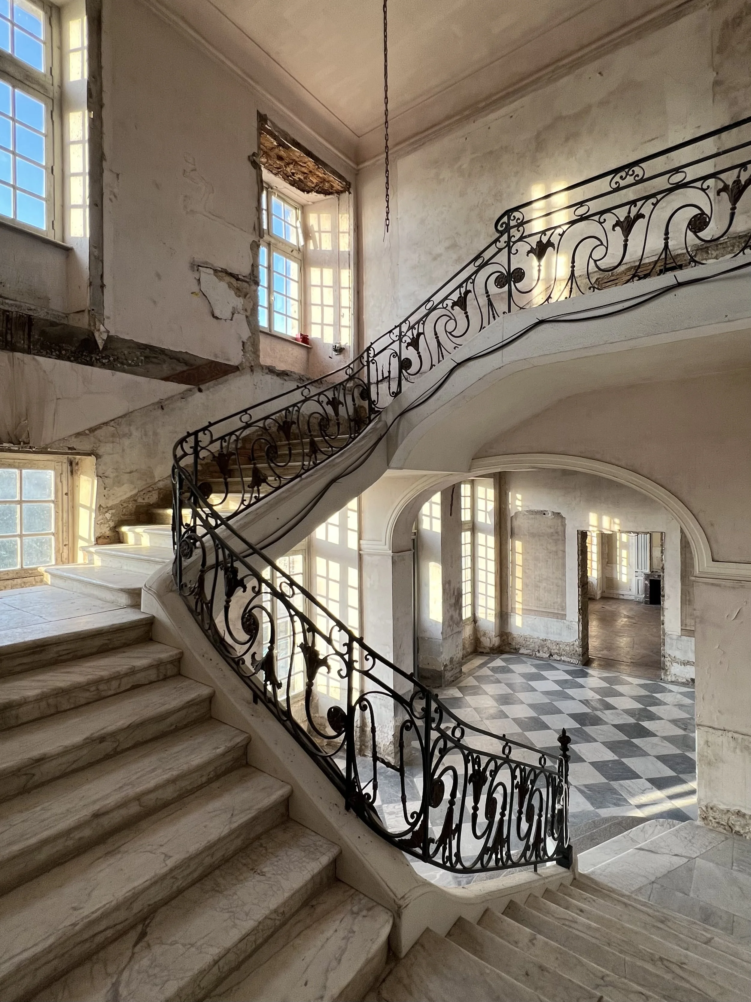 Une image de l'escalier d'Honneur