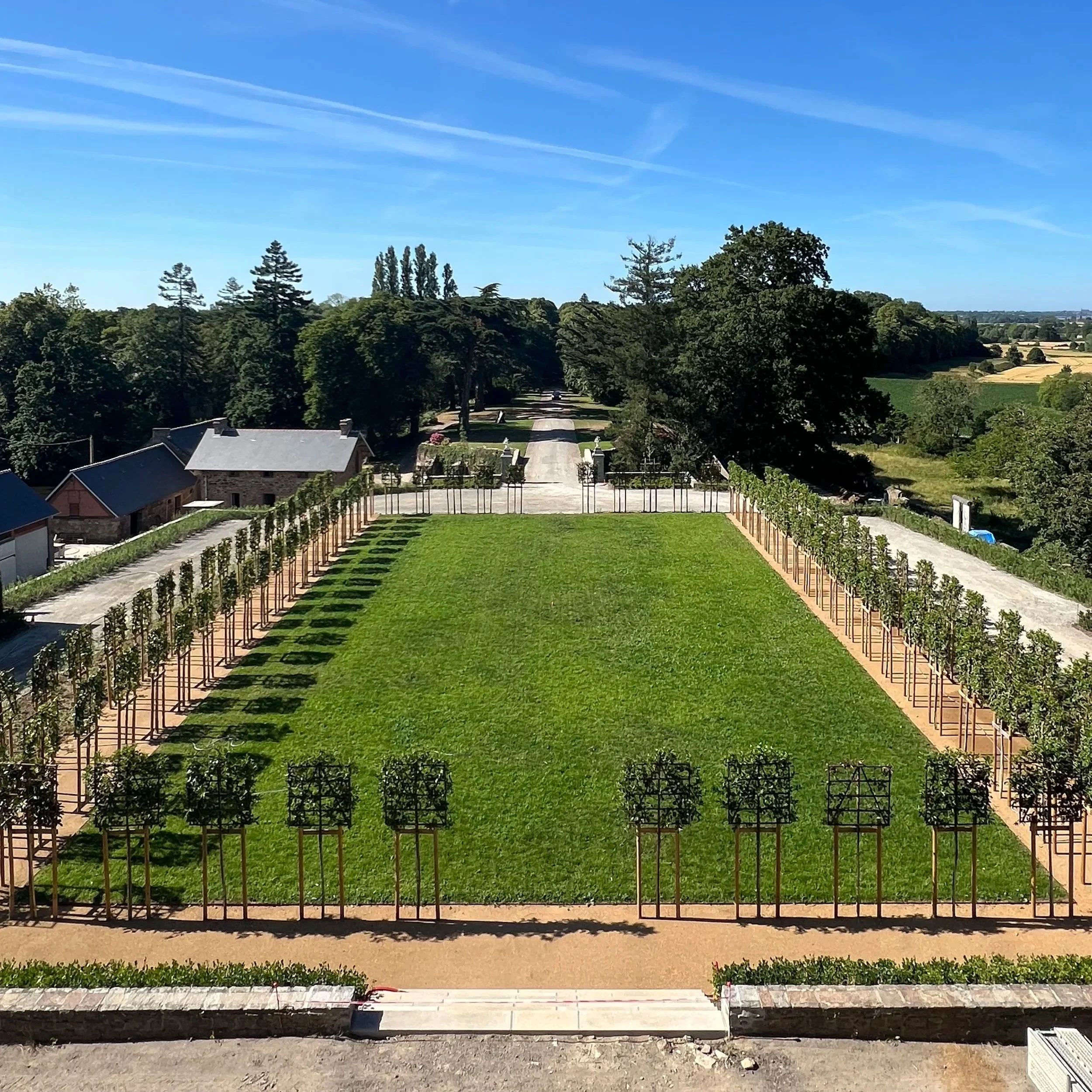 Image du parterre nord