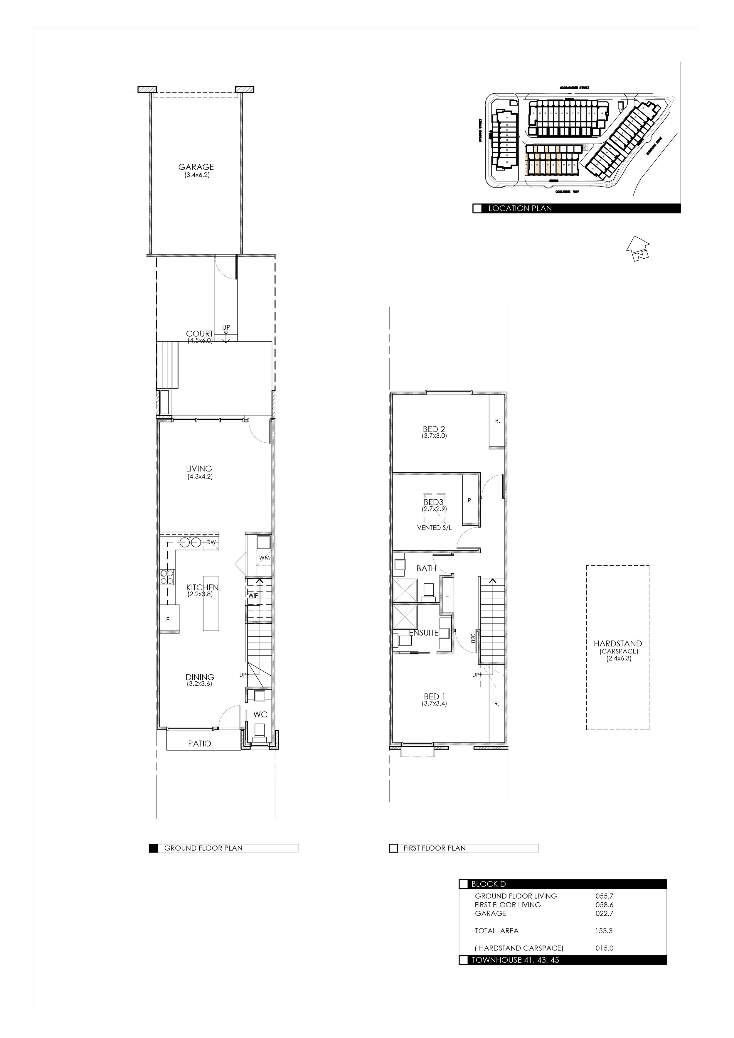BLOCK D- 41,43,45