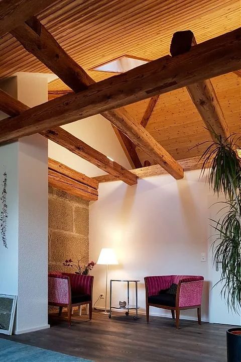 Raum für Psychotherapie mit Sitzecke
