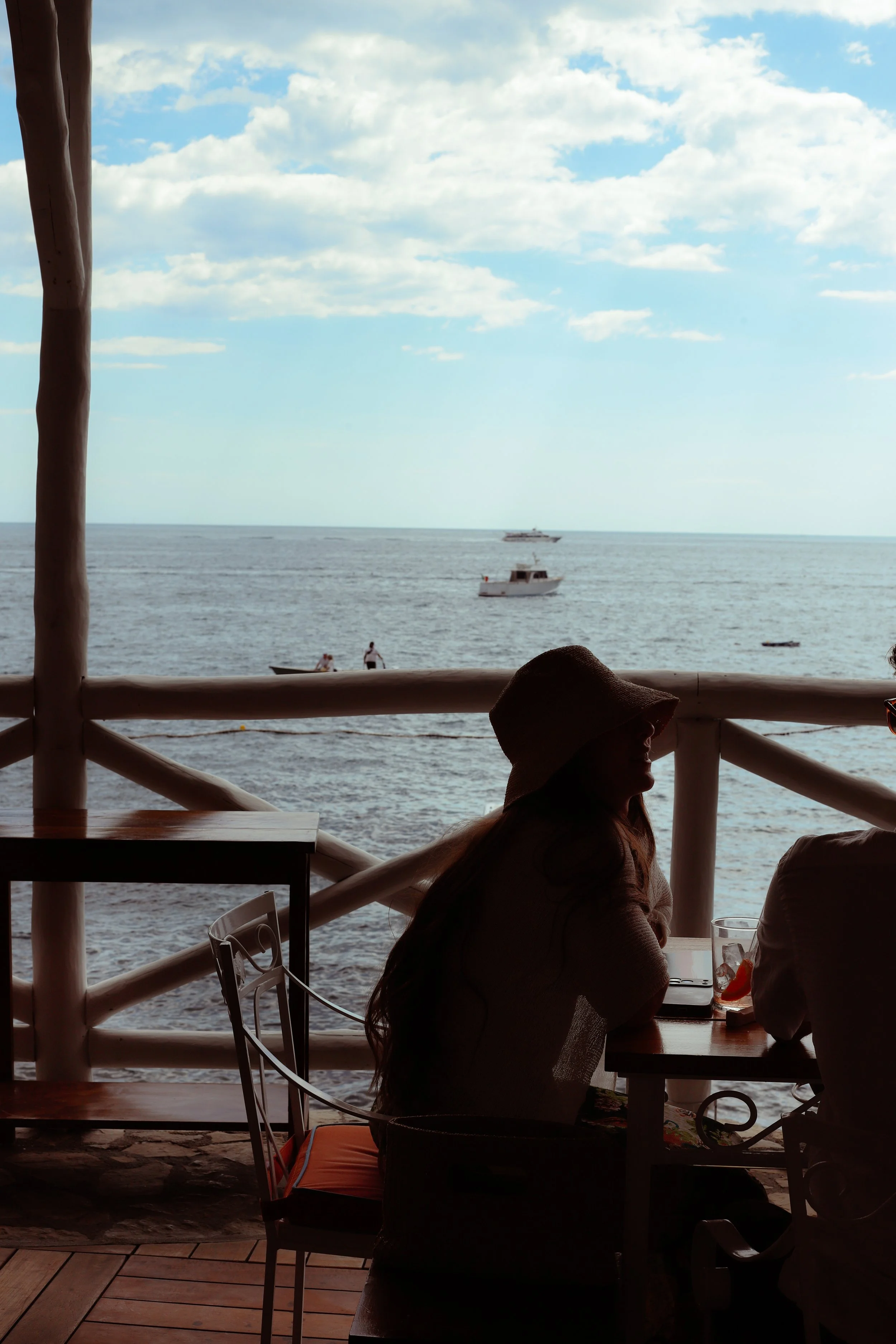 Restaurant Photography for Il Carlino restaurant at Il San Pietro luxury hotel in Positano
