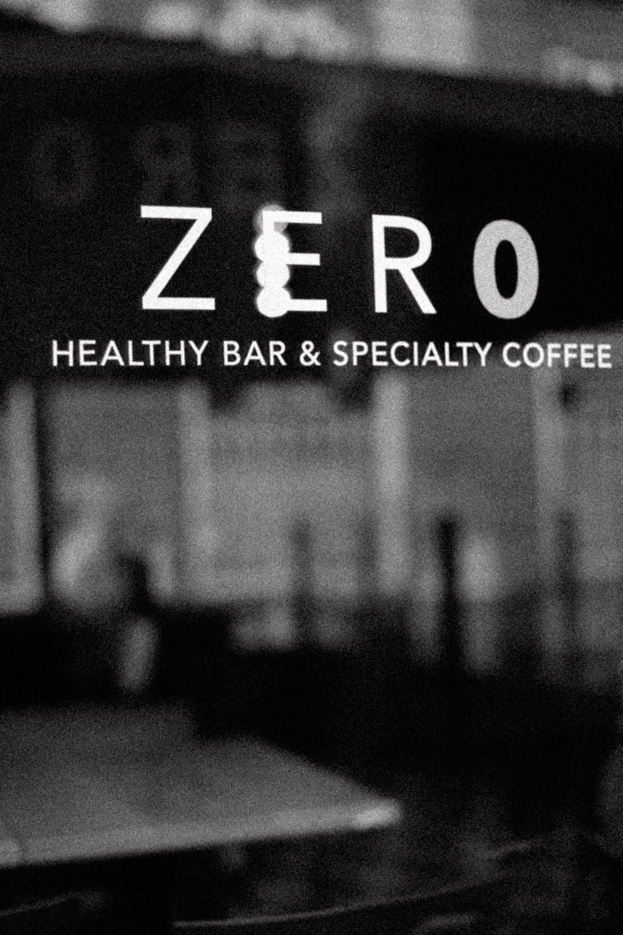 Food photography for Zero Healthy Bar, Napoli, photographing granola bowl, matcha latte, and specialty coffee