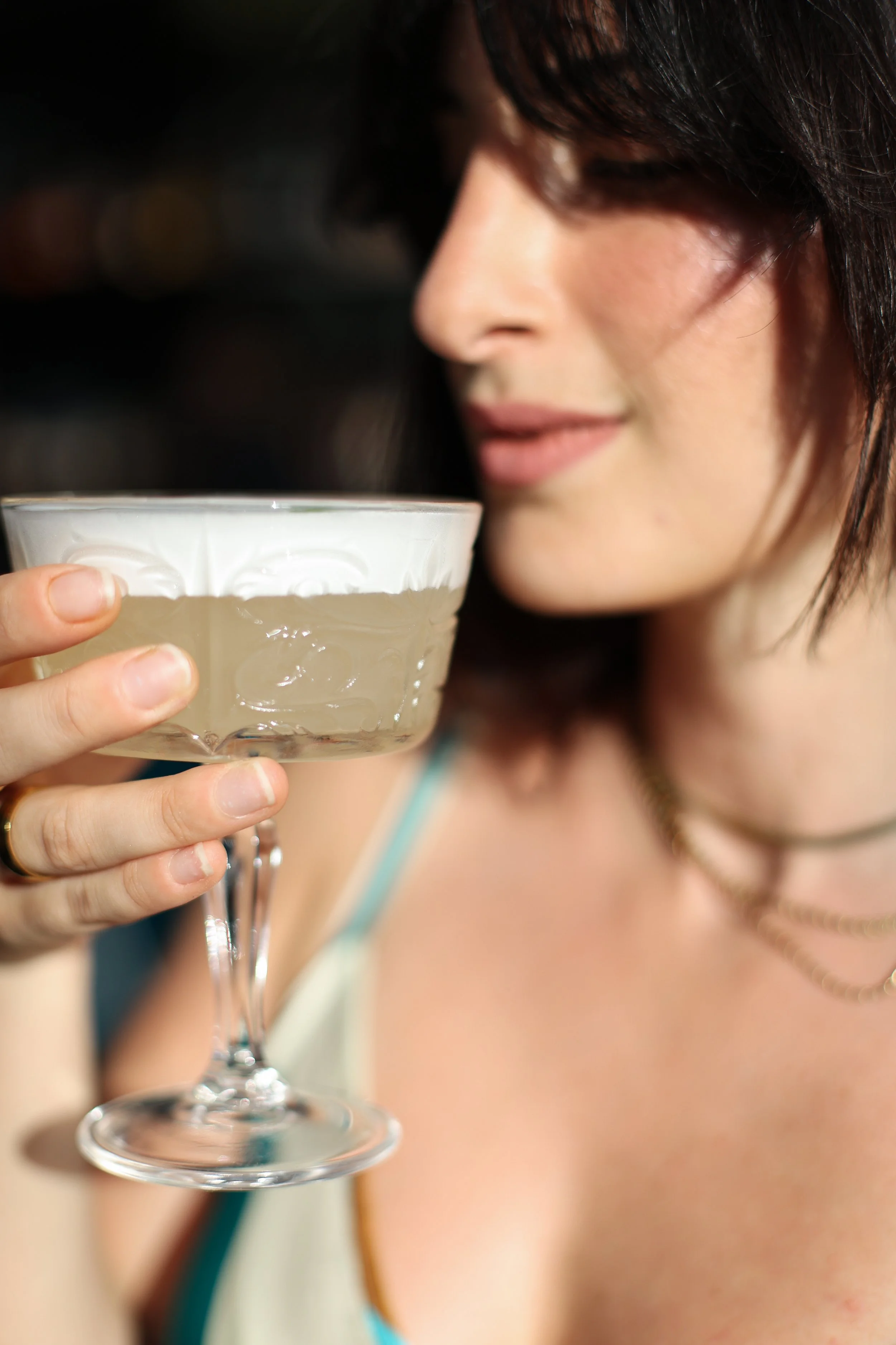 Cocktails photographer for La Serra Sunset Bar, Sorrento