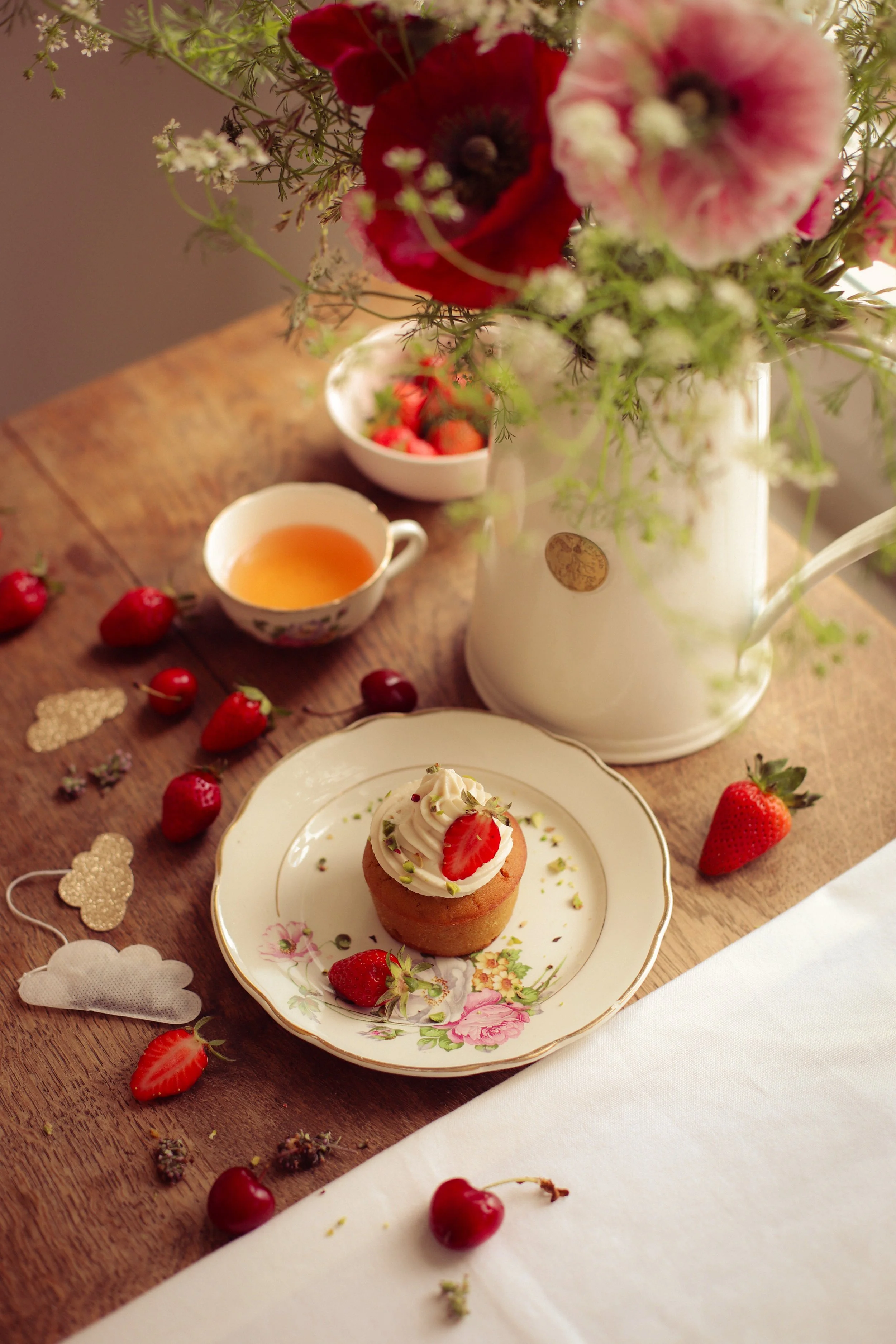 Styling and Photos for a pastry chef in Paris, home made vegan and gluten free cakes