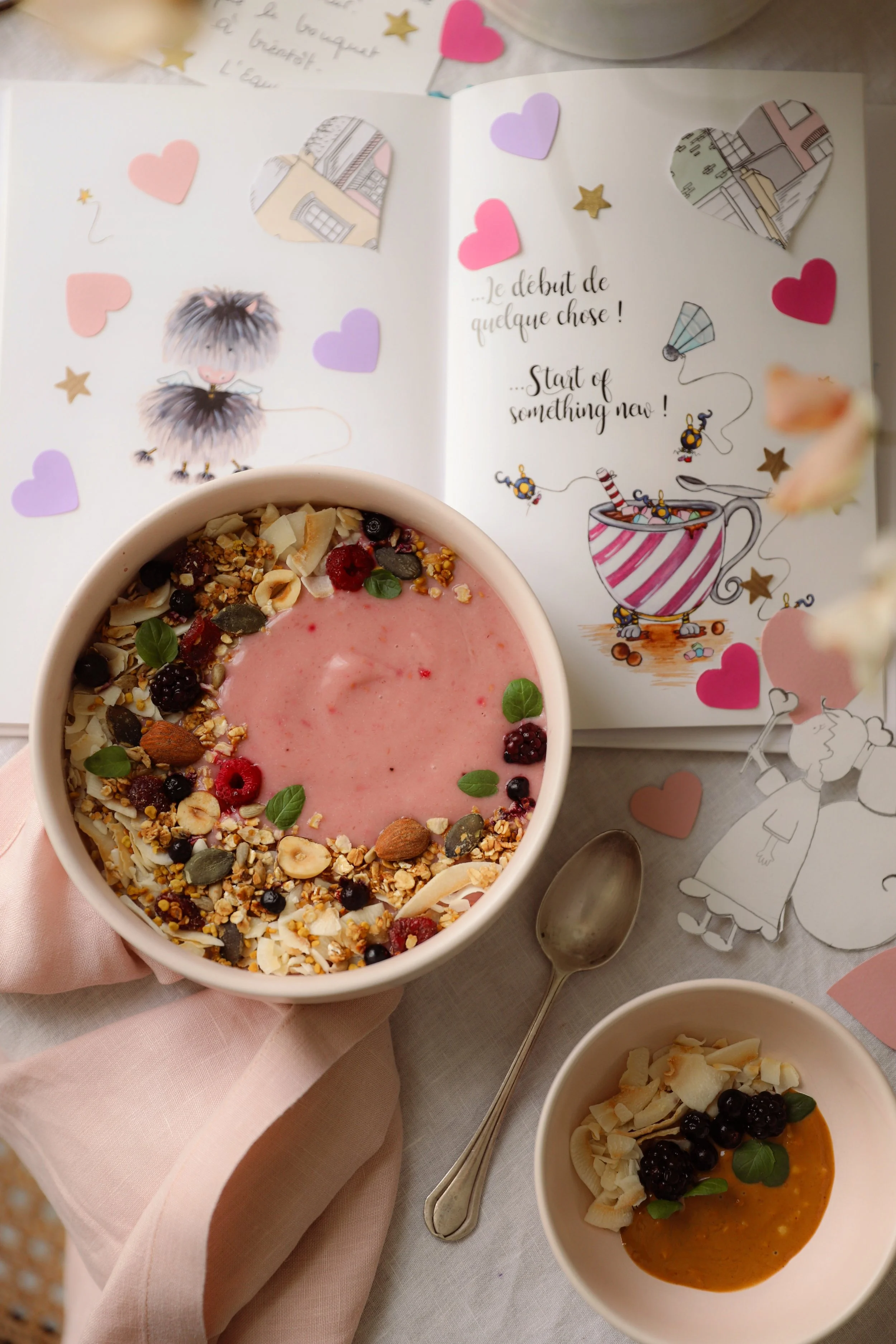 Photography and styling for a granola brand