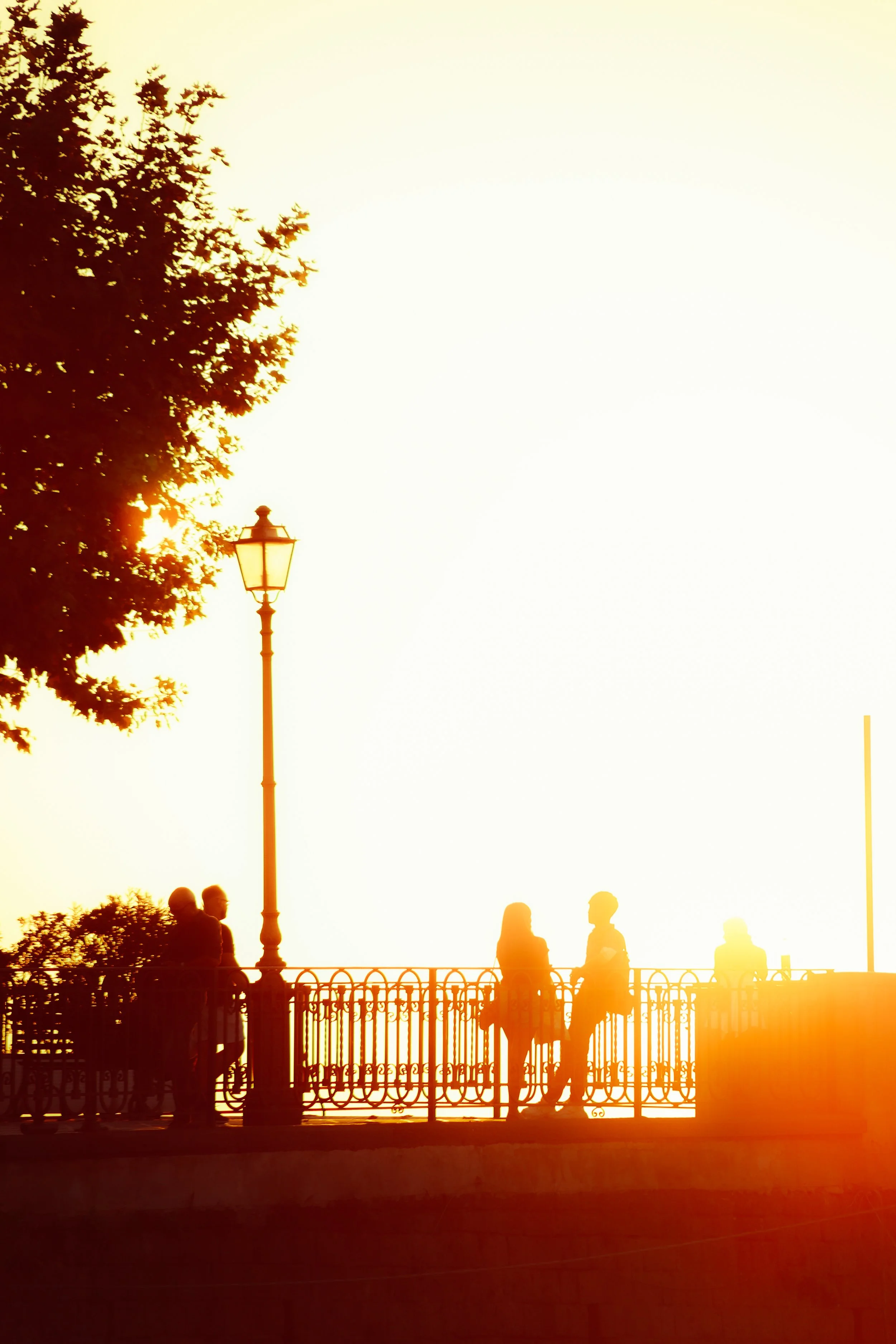 Travel photography Sorrento one magic Summer sunset