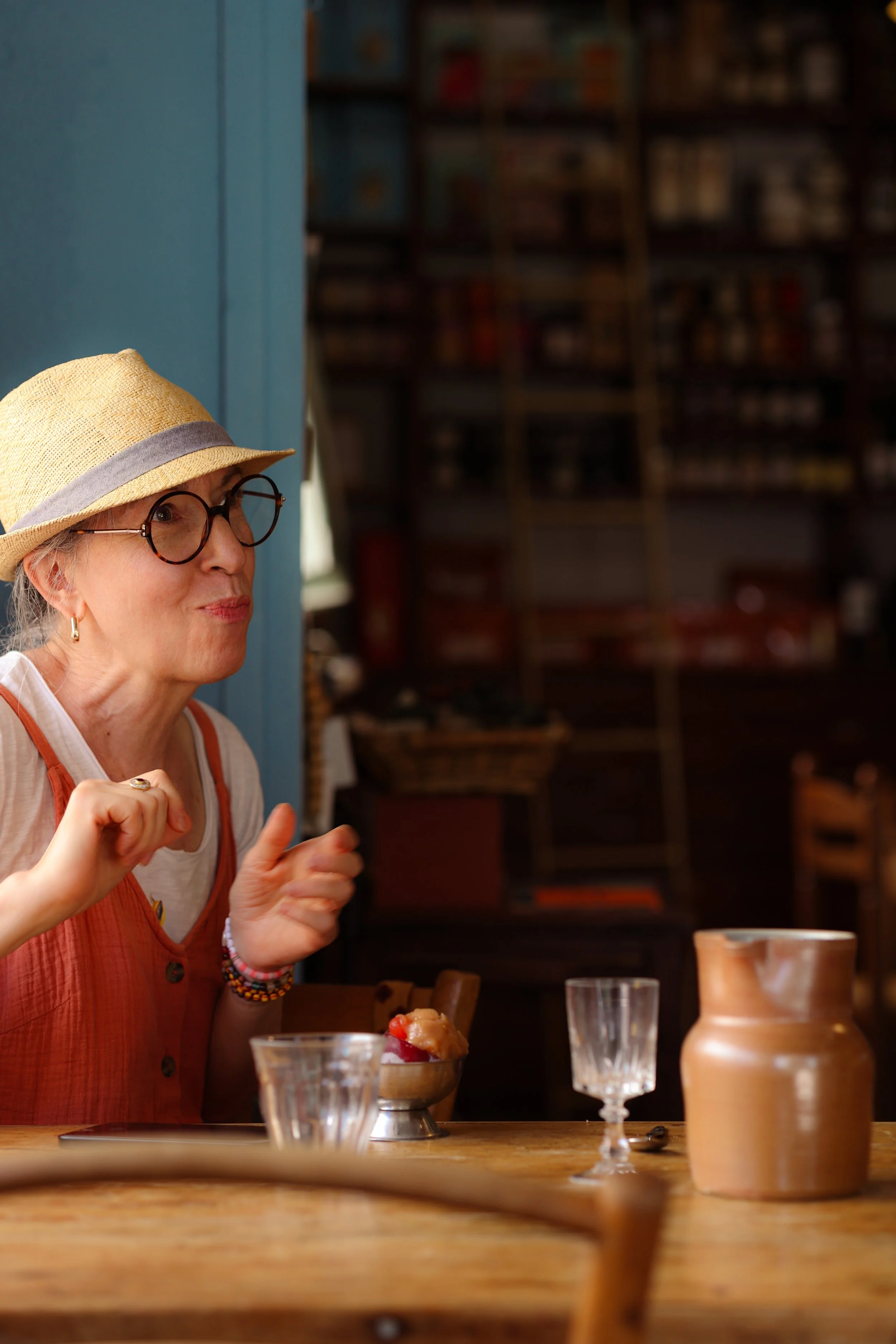 Portrait photography of food journalist Alessandra Pierini 