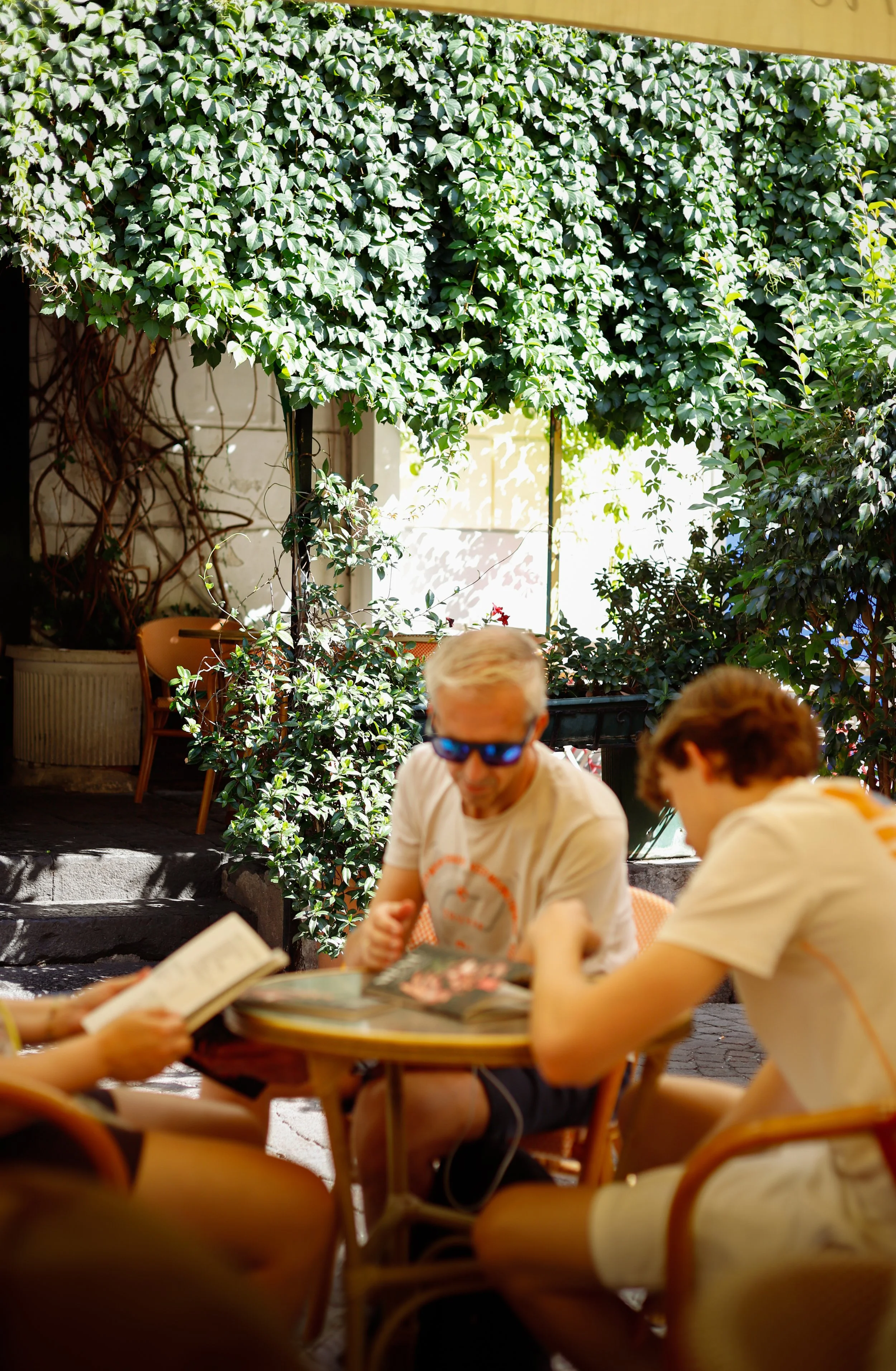 Travel protographer Caffé Piazza Bellini, Napoli