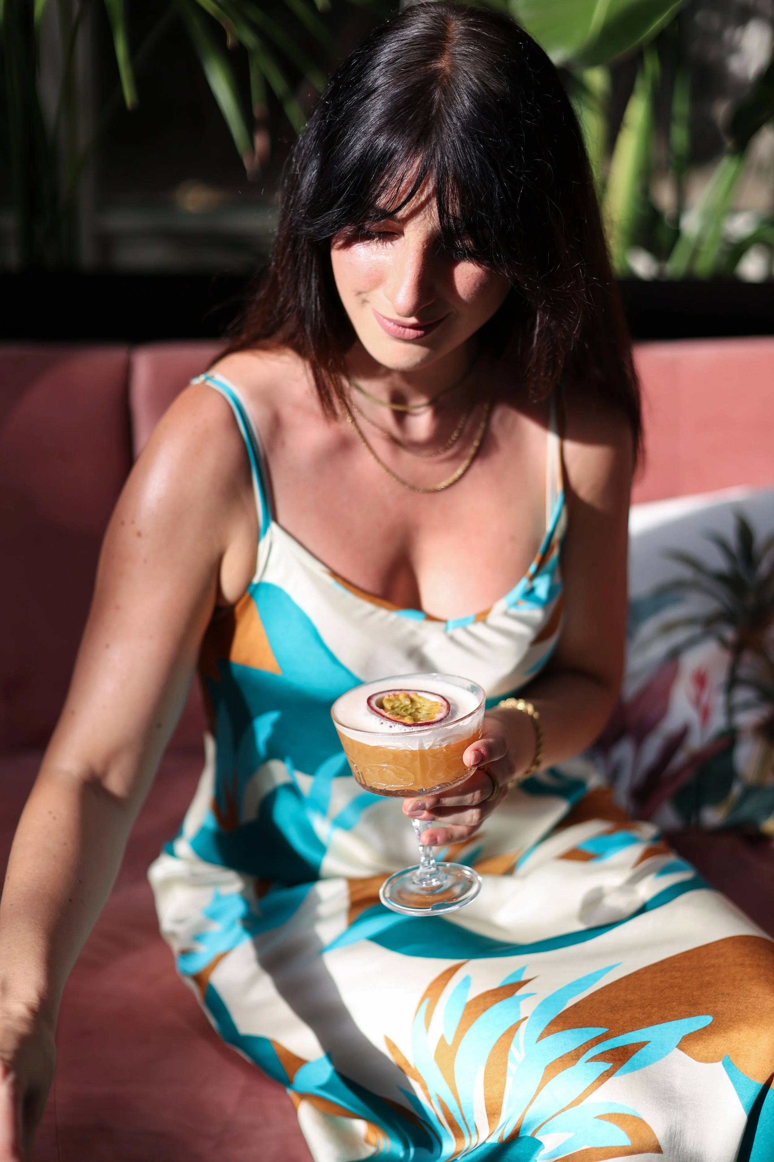 Cocktails photographer for La Serra Sunset Bar, Sorrento