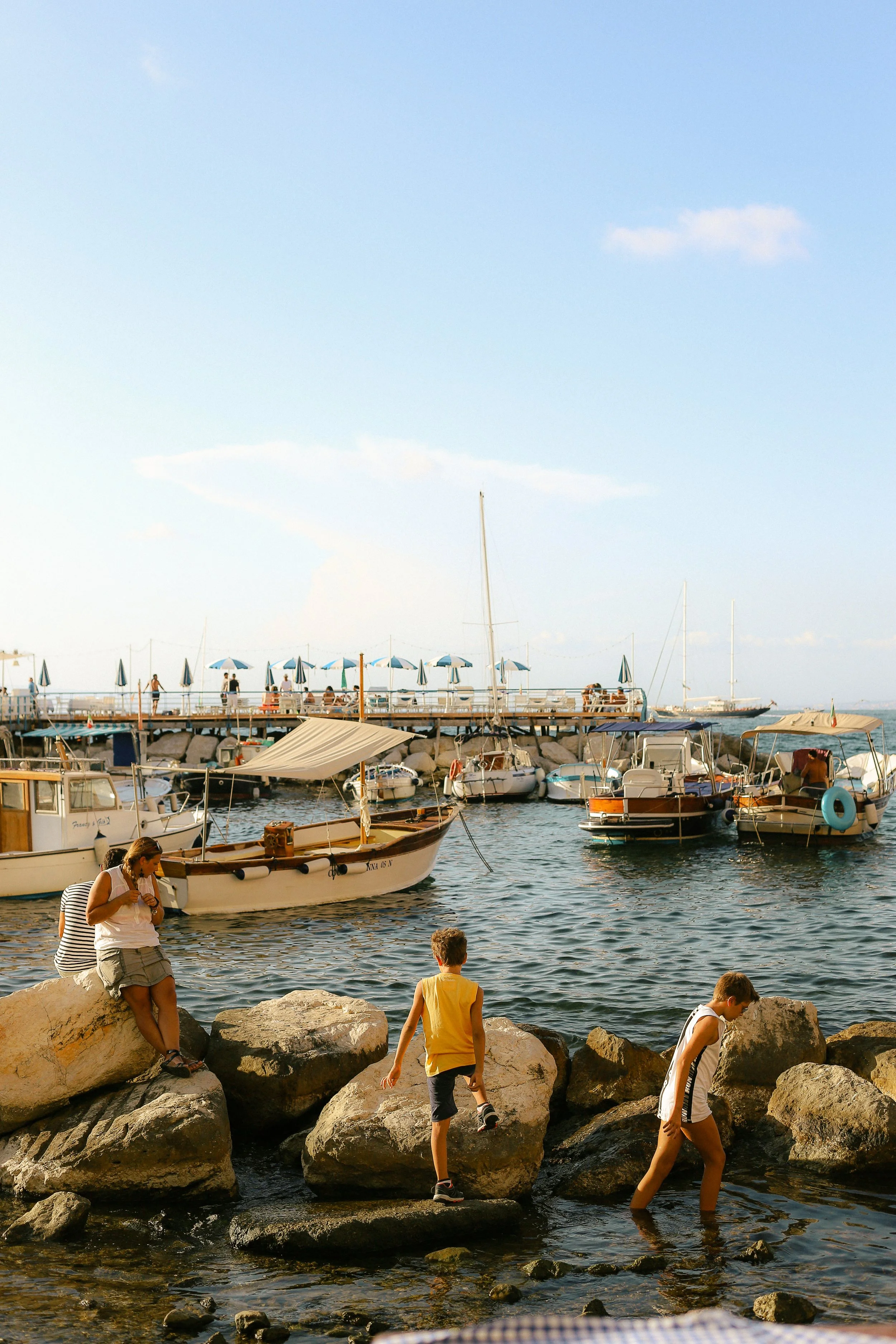 Travel photography Sorrento Marina Grande 