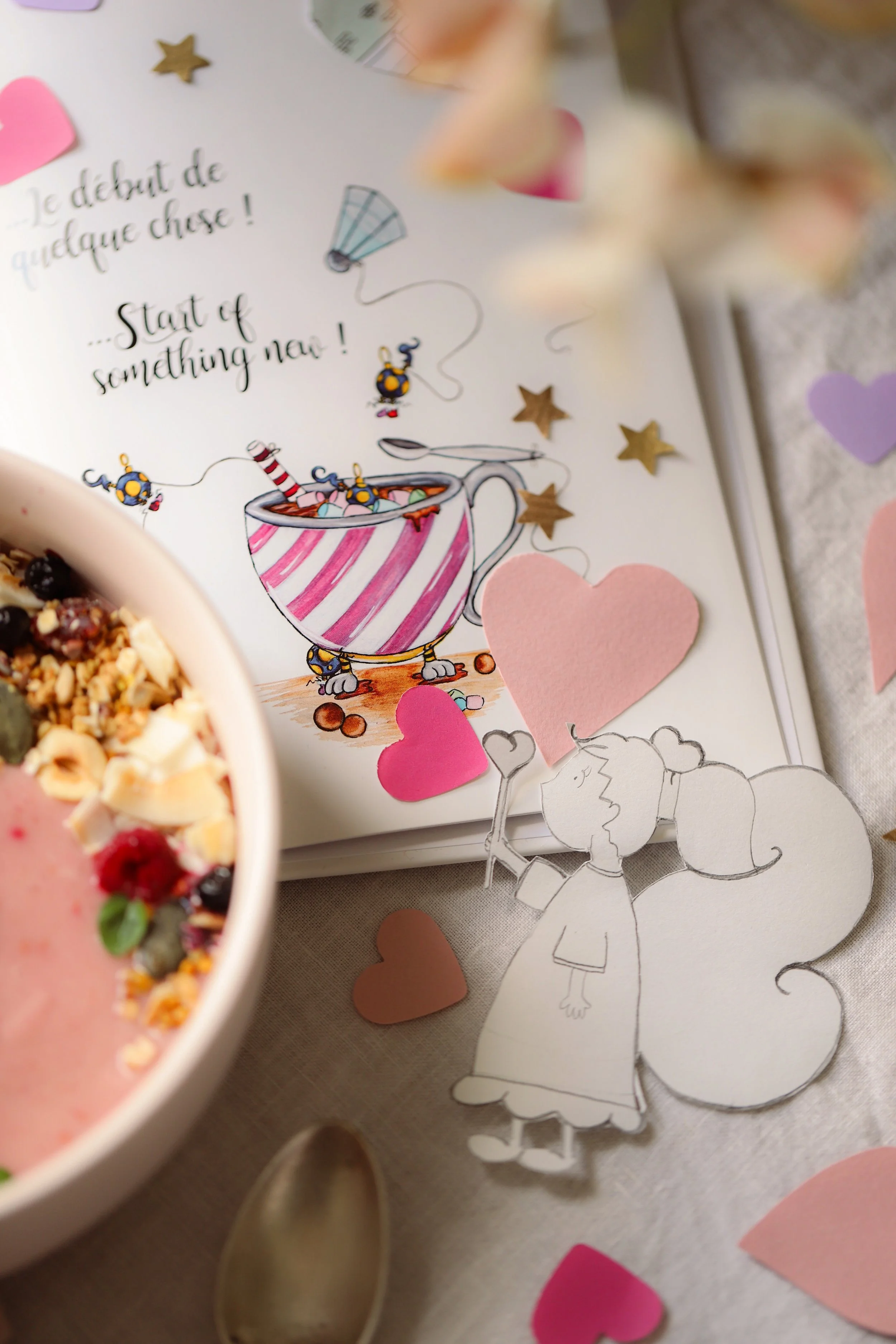 Photography and styling for a granola brand