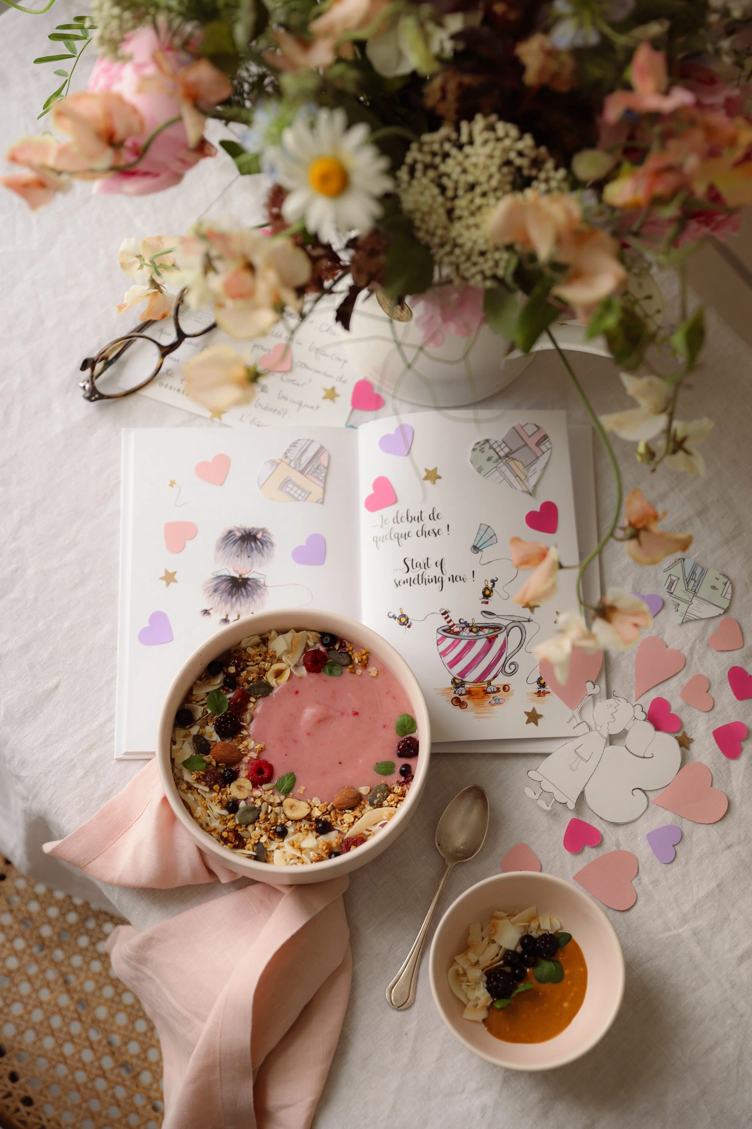 Photography and styling for a granola brand