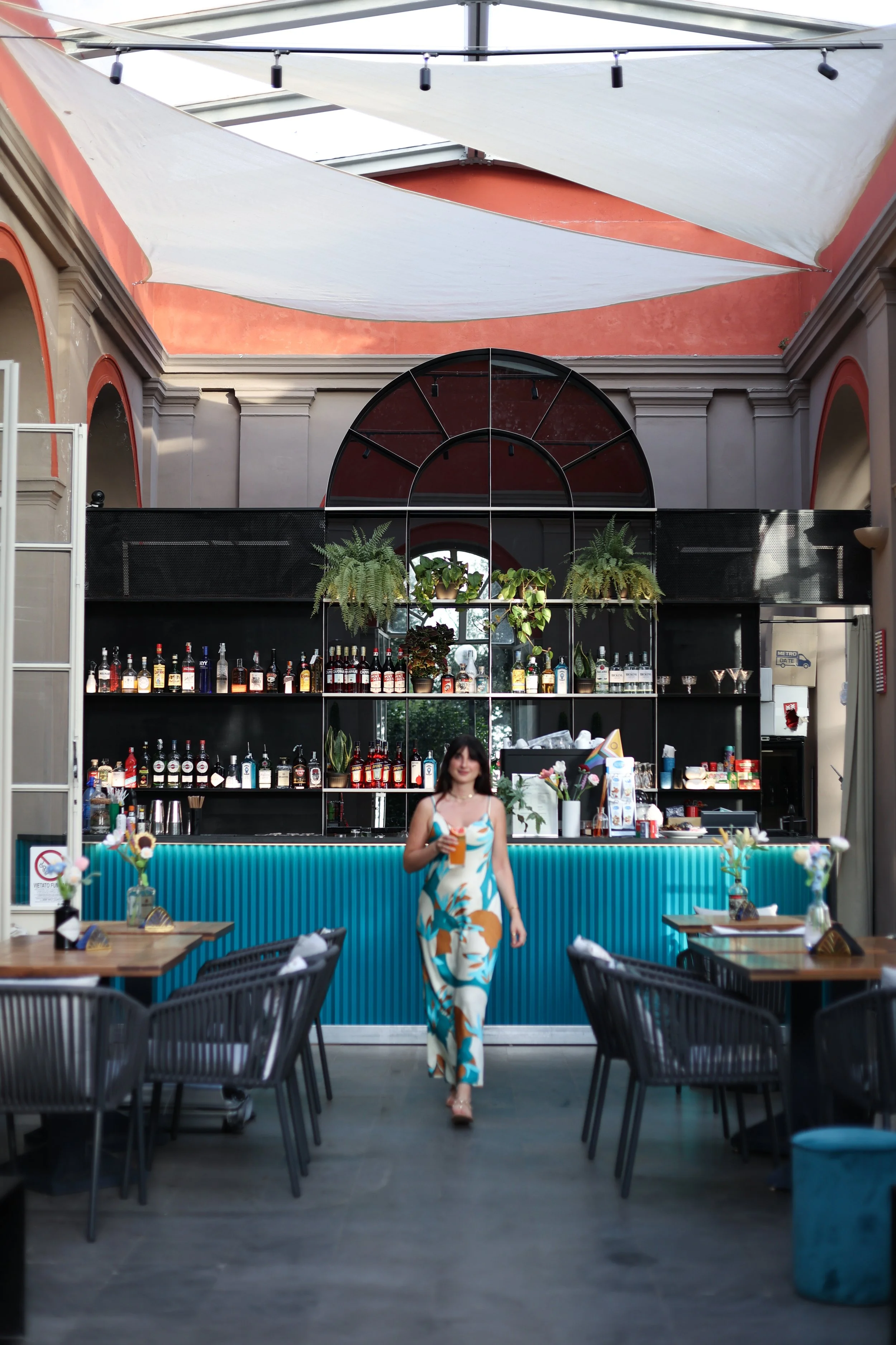 Cocktails photographer for La Serra Sunset Bar, Sorrento