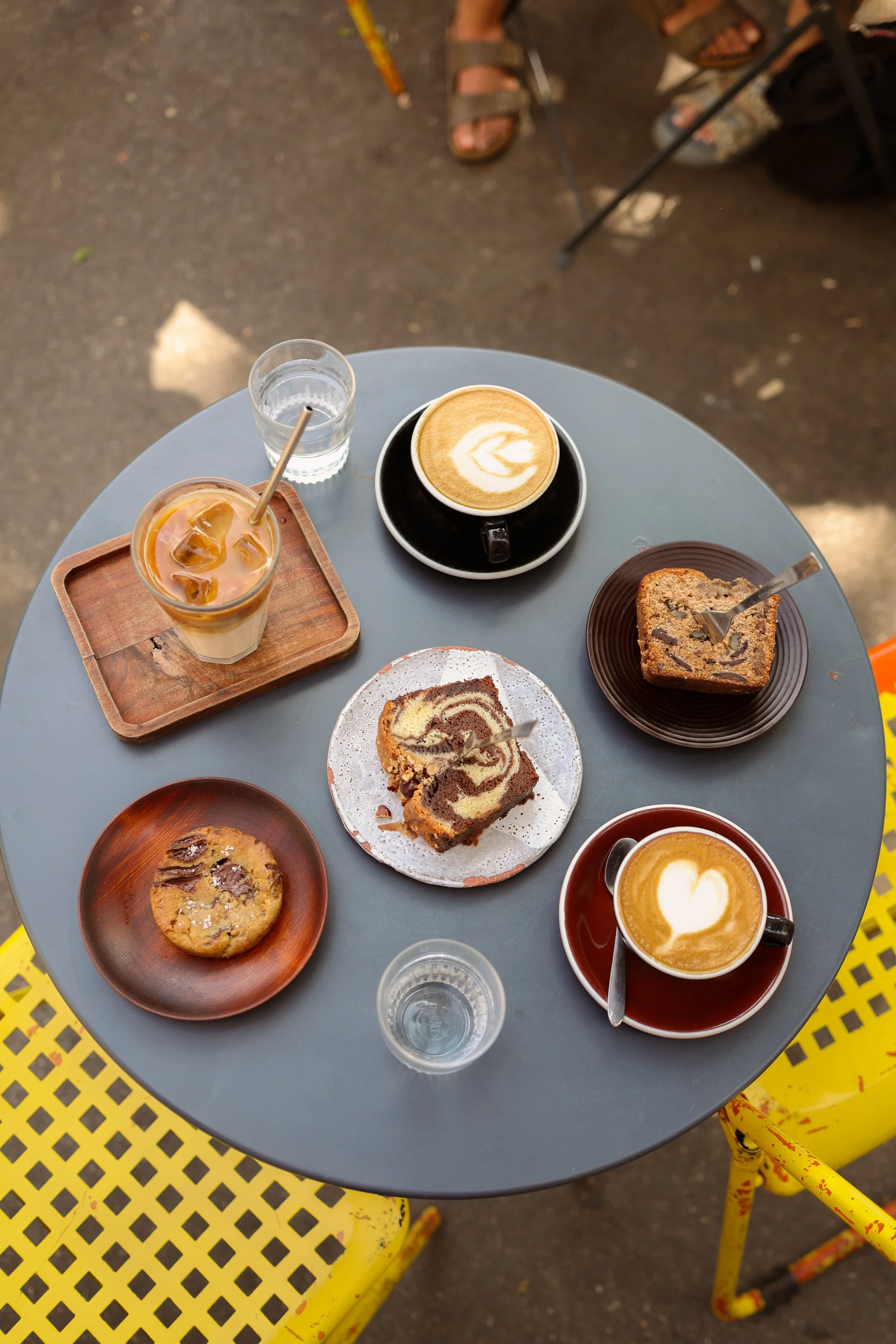 Food photography for Brulerie Moka coffee shop in Marseille
