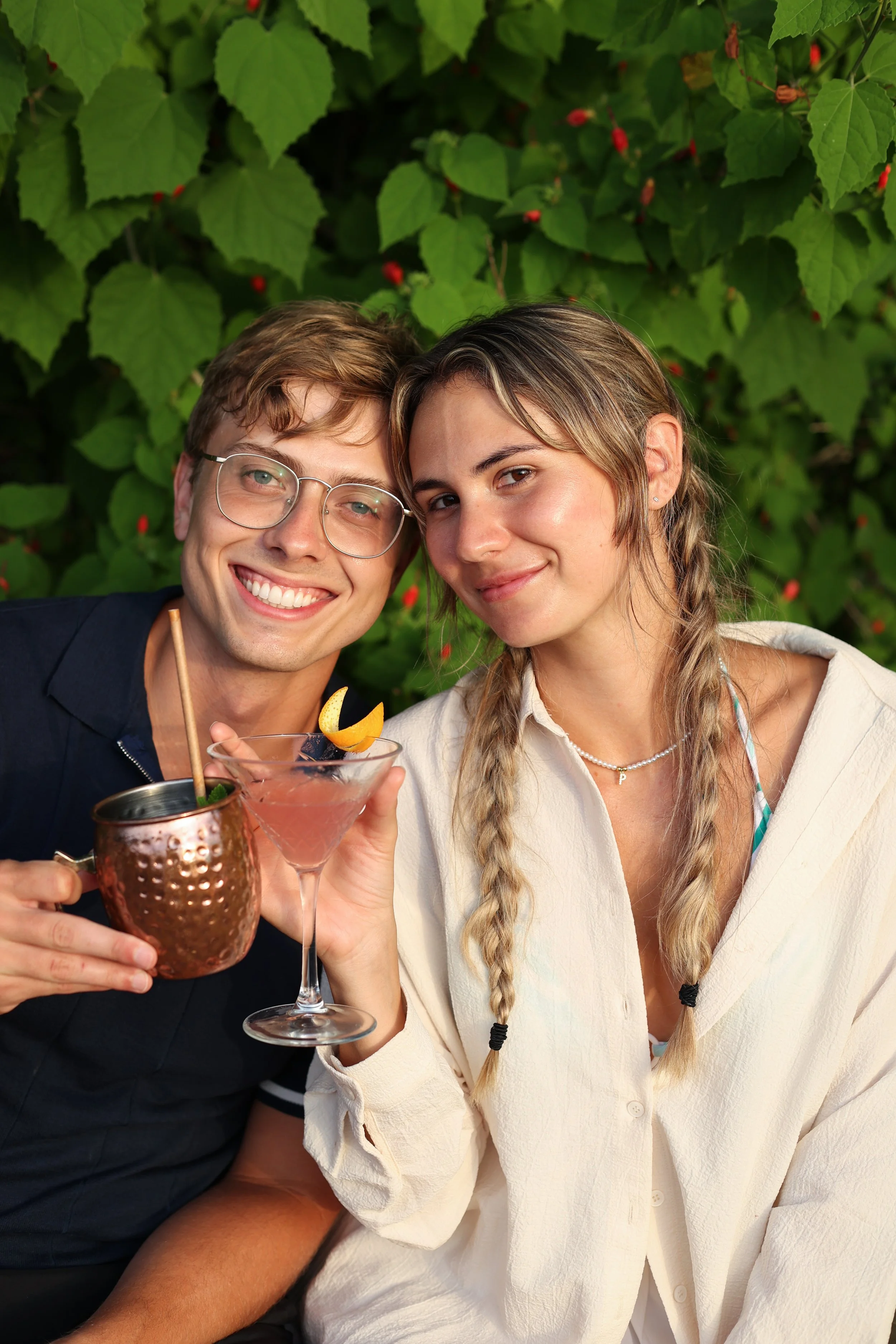 Cocktails photographer for La Serra Sunset Bar, Sorrento